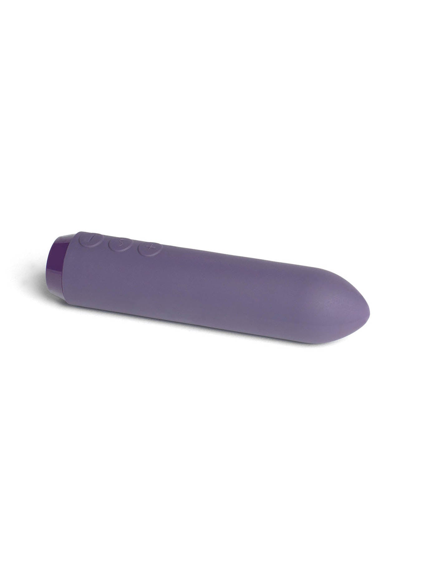 Je Joue Classic Rechargeable Mini Bullet Vibrator with Finger Sleeve - Purple