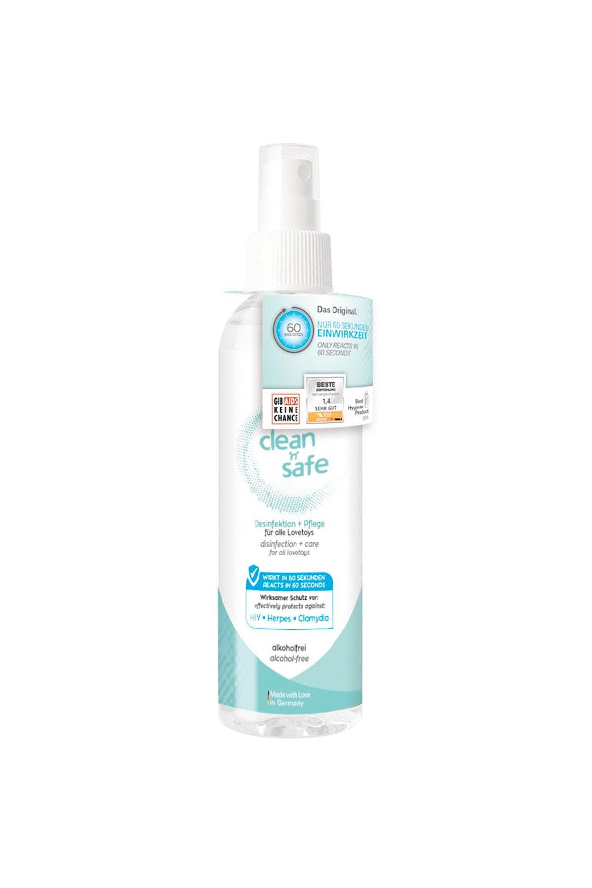 Joydivision Clean n Safe 100 ml hygiene spray for cleaning sex toys