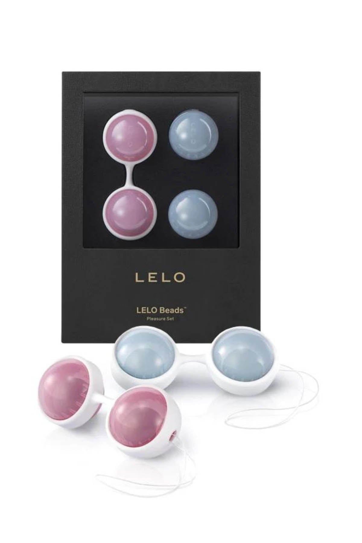 Lelo Luna kegel exercise beads set to strengthen pelvic floor muscles