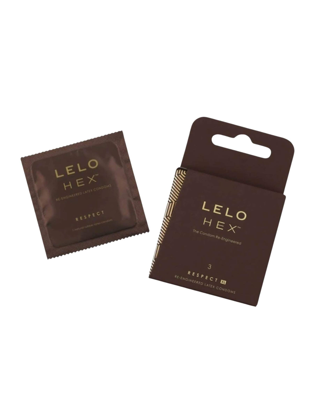Lelo Respect Lelo Hex Condoms XL - 3 Pack