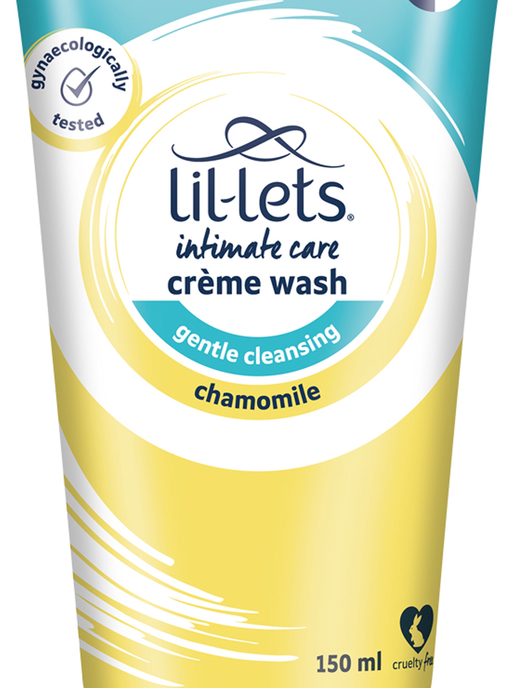 Lil-lets Intimate Care Creme Wash 150ml Tube Gentle Scented Chamomile