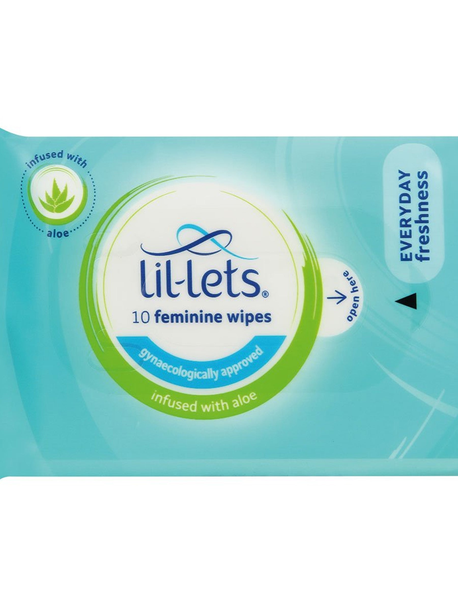Lil-lets Intimate Care Feminine Wipes 1x10 Aloe Fresh