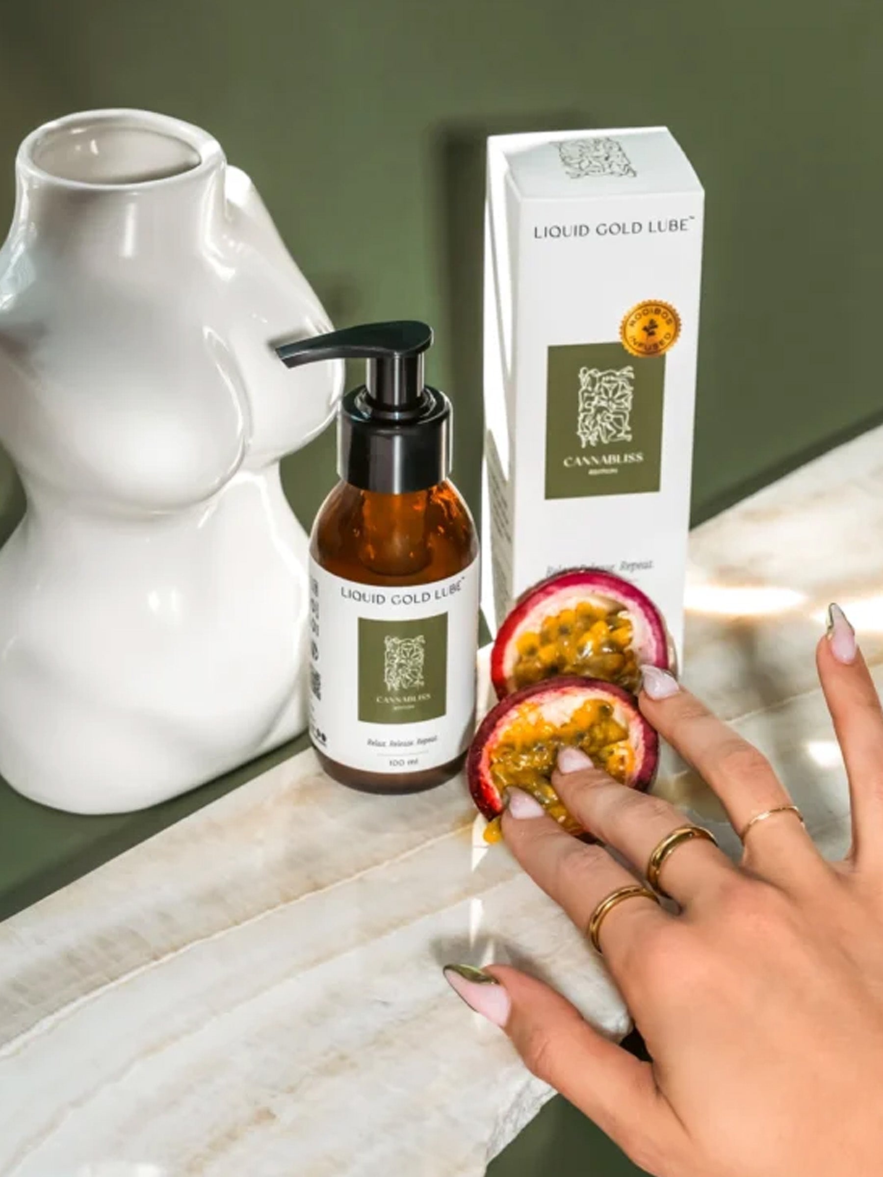 Liquid Gold CDB & Rooibos Infused Lubricant 100 ml