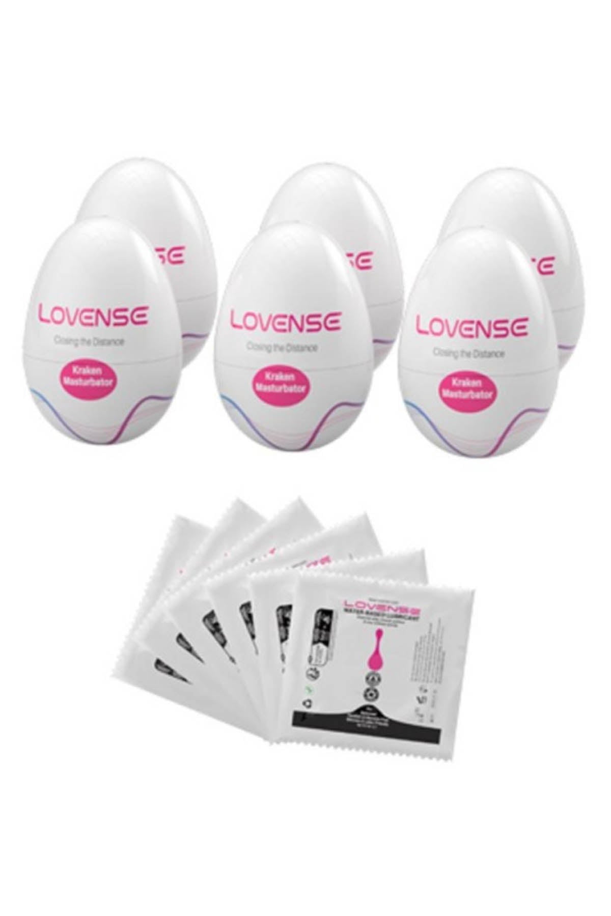 Lovense Kraken Egg Masturbators - 6-Pack