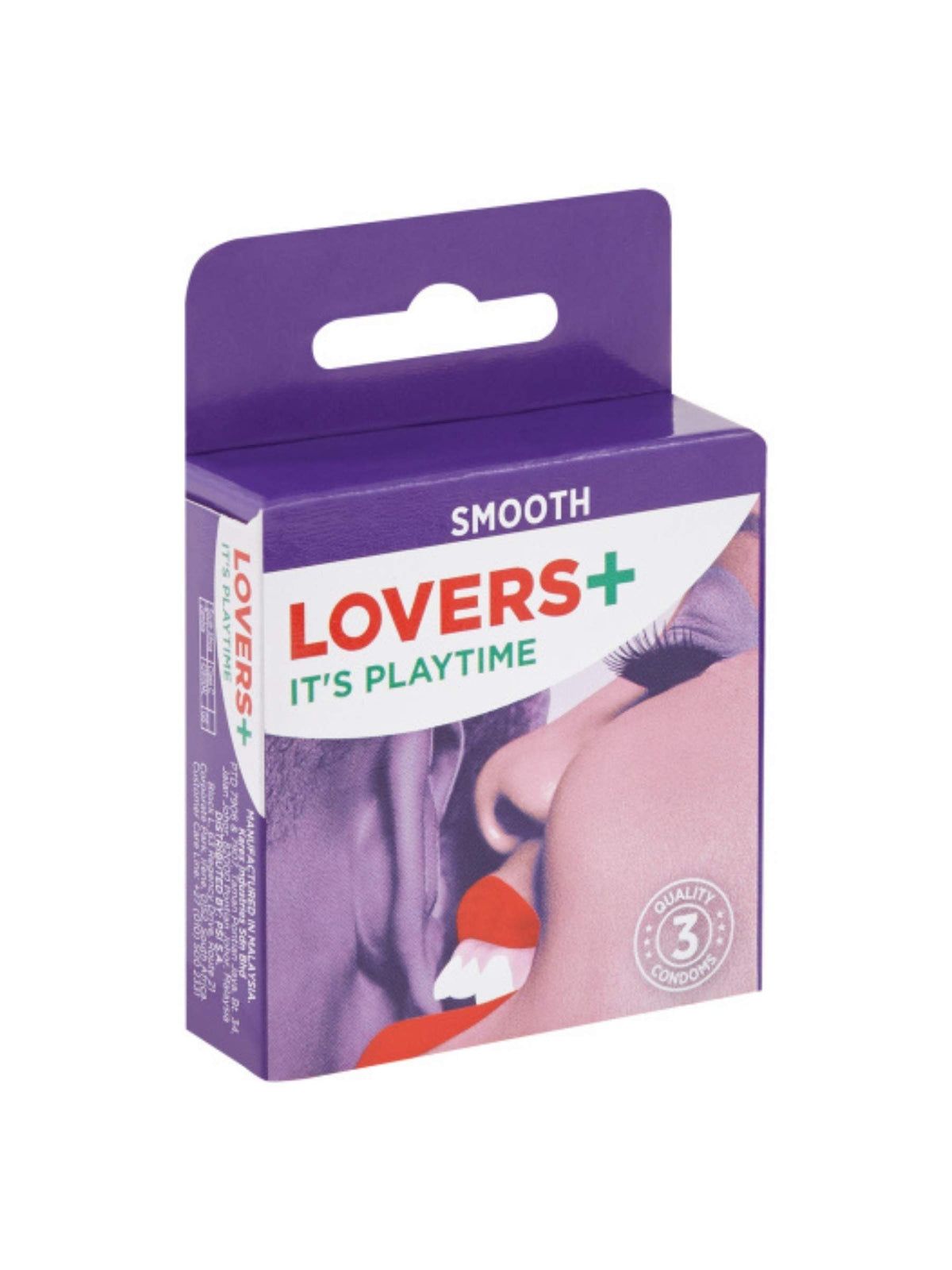 Lovers Plus Male Condoms - Smooth