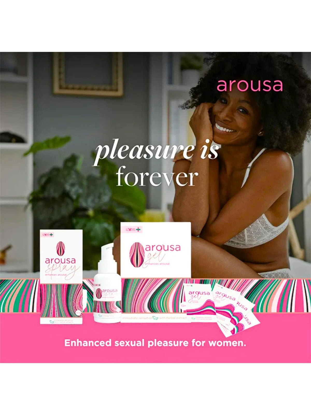 Lovers Plus Pleasure Hymen Gel For Women - 50ml - Arousal Gel