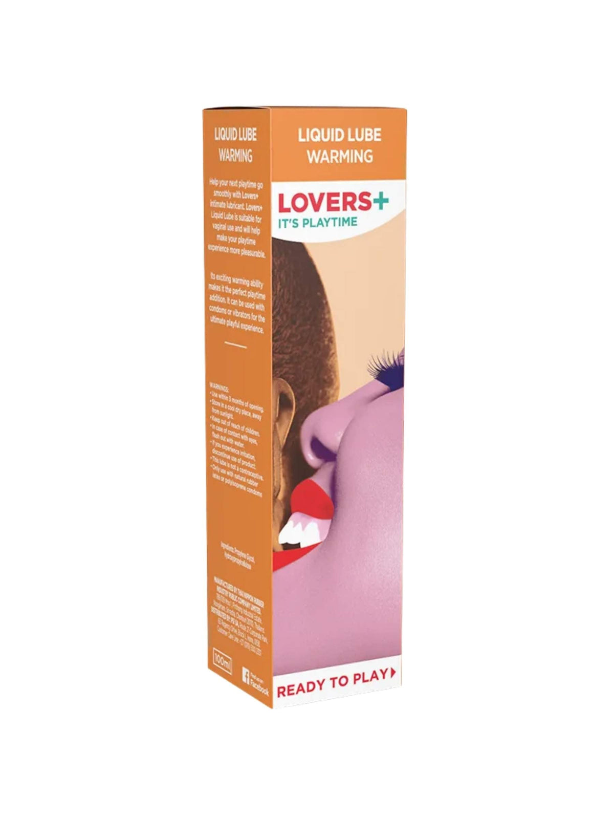Lovers Plus Warming Lube - 100ml