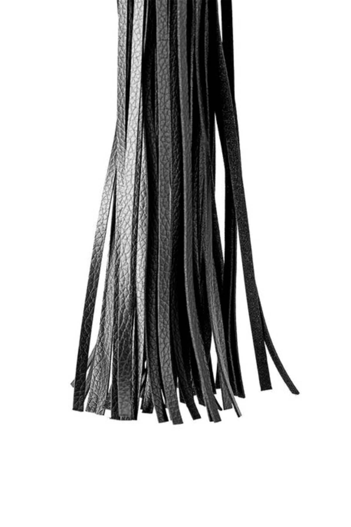 Lux Fetish faux leather flogger for bondage pleasure seekers