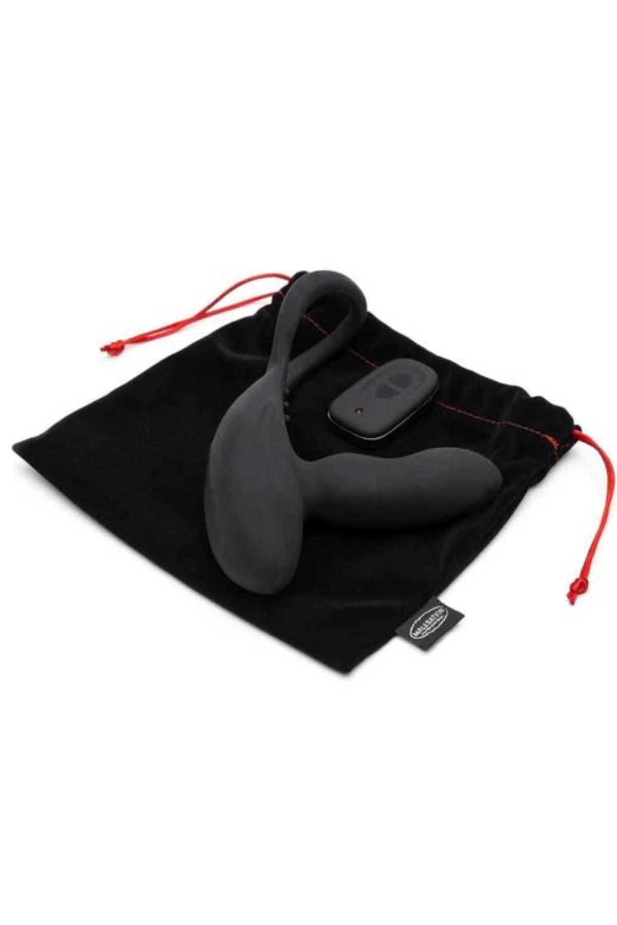 Malesation Love Rider vibrating butt plug with built in penis ring and texture