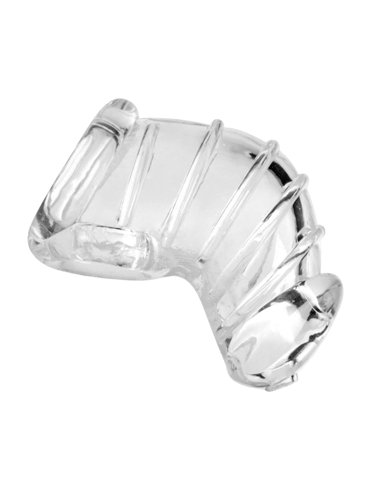 Master Series Detained Soft Body Chastity Cage - Transparent