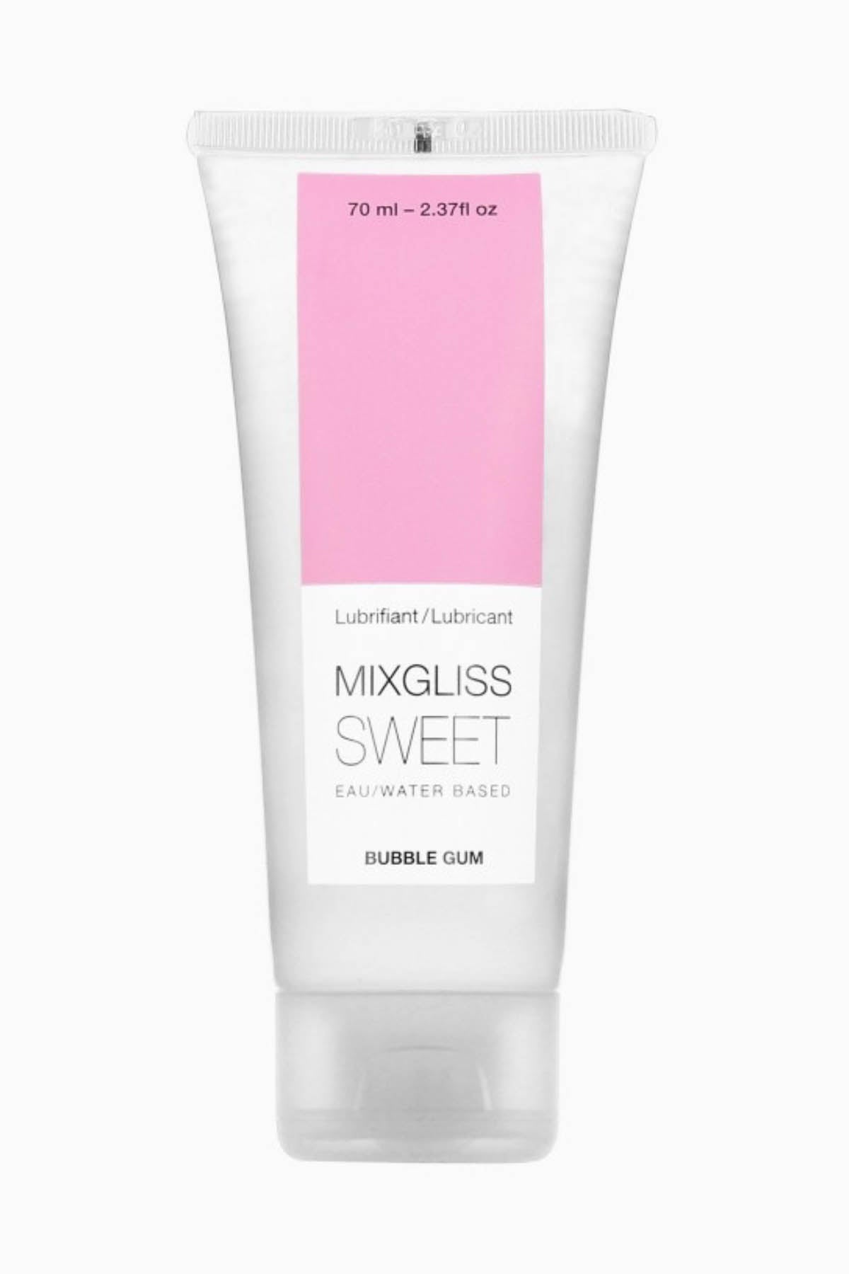 Mixgliss Sweet Bubble Gum - Water-Based Lubricant 70 ml