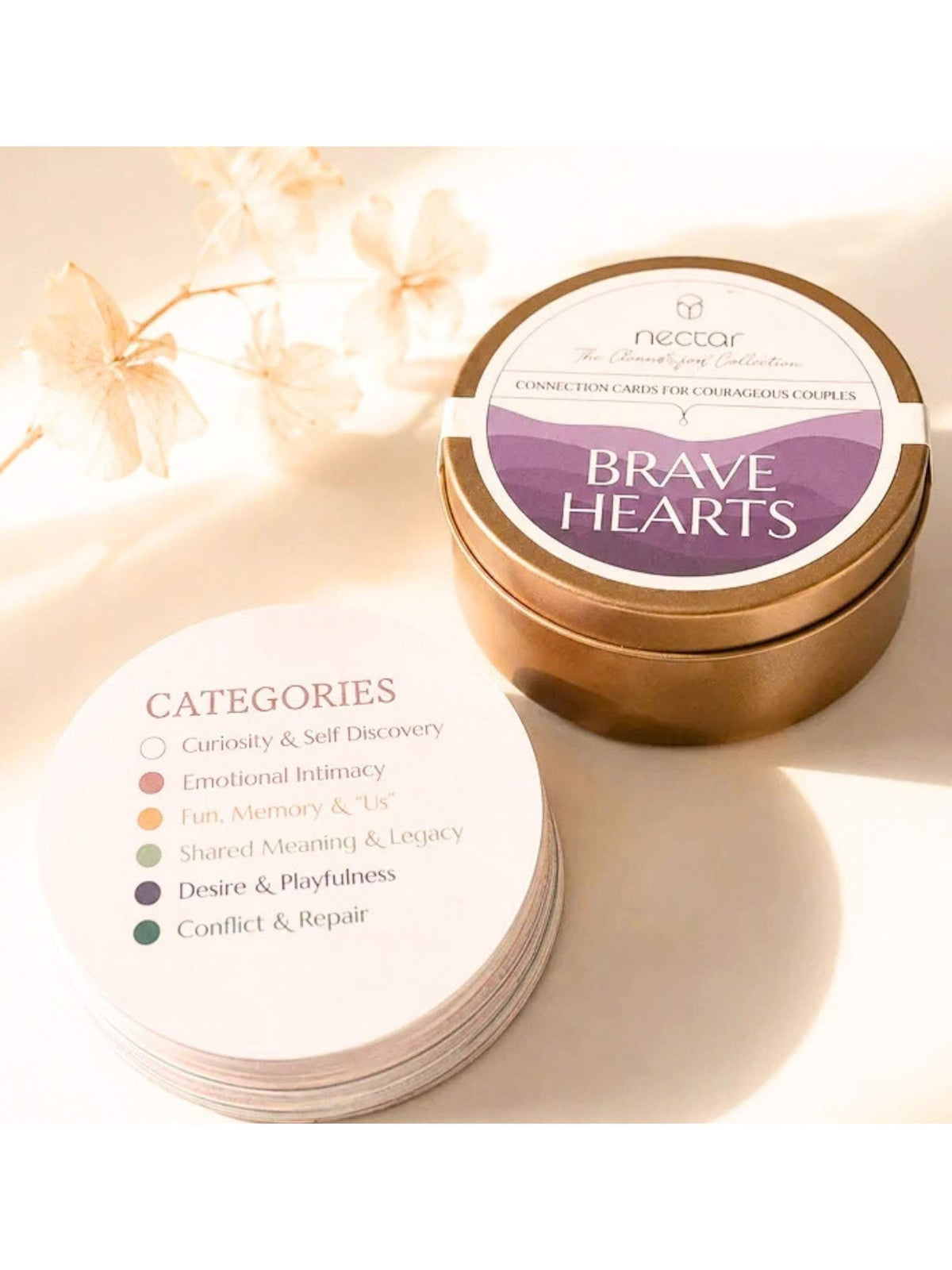 Nectar Brave Hearts - Couples Connection Cards