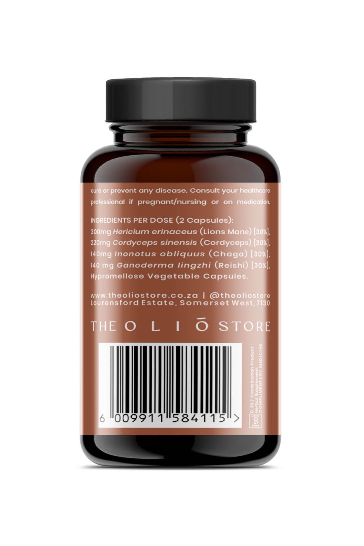 Olio Mixed Mushroom Capsules - 60 Capsules