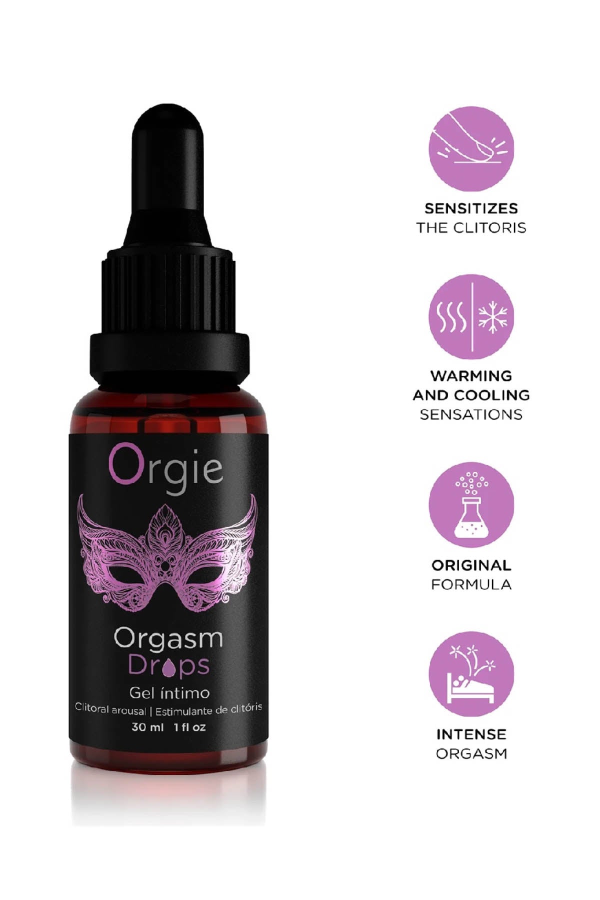 Orgie Orgasm Drops - Clitoral Arousal 30 ml
