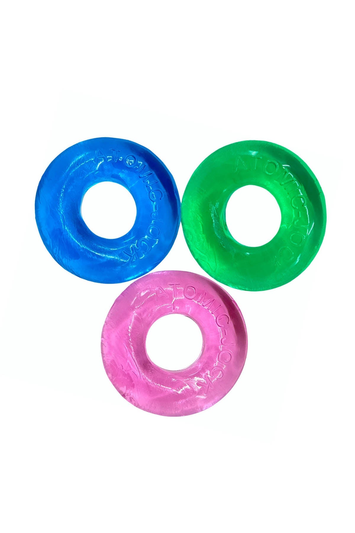 Oxballs Ringer Max Multicolour Cock Rings - 3 Pack