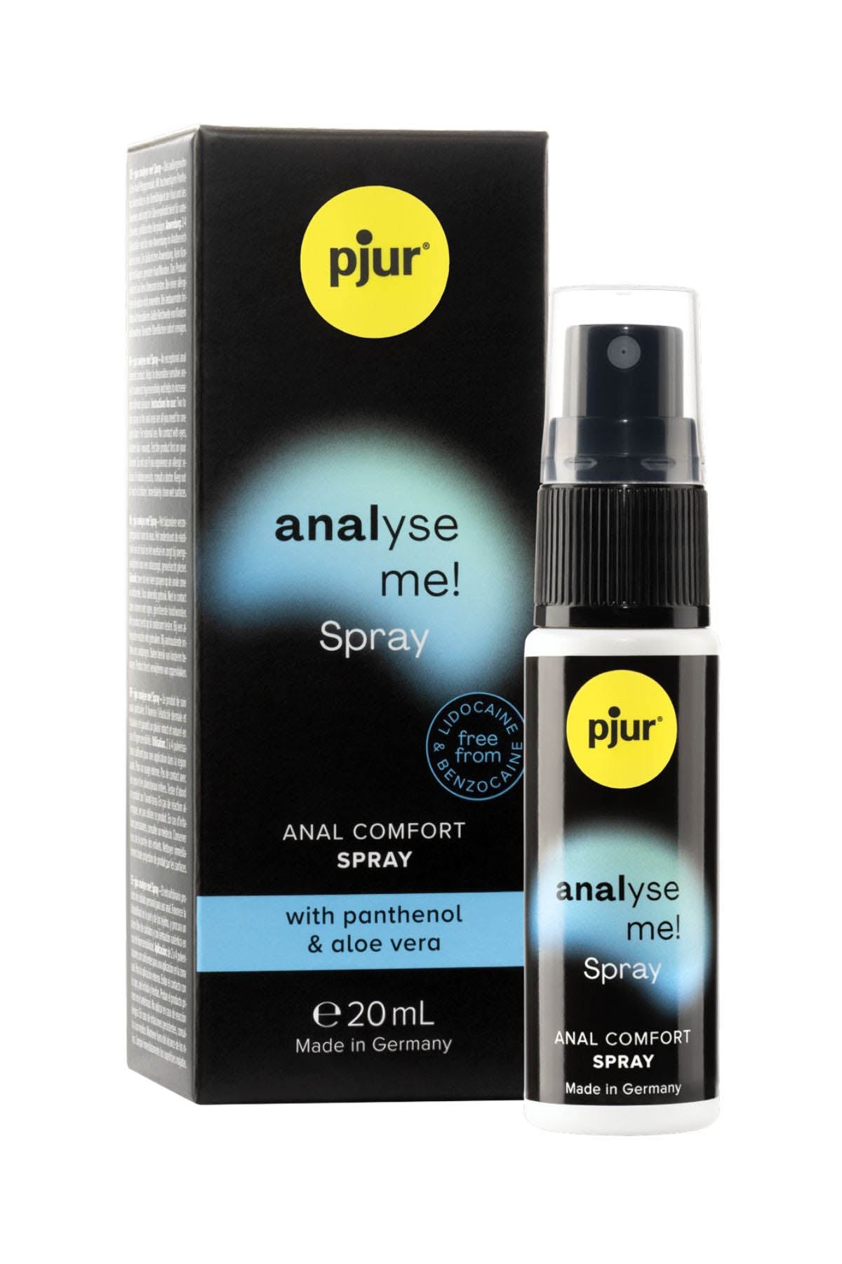 Pjur Analyse Me 20 ml anal desensitising spray for relaxed anal sex