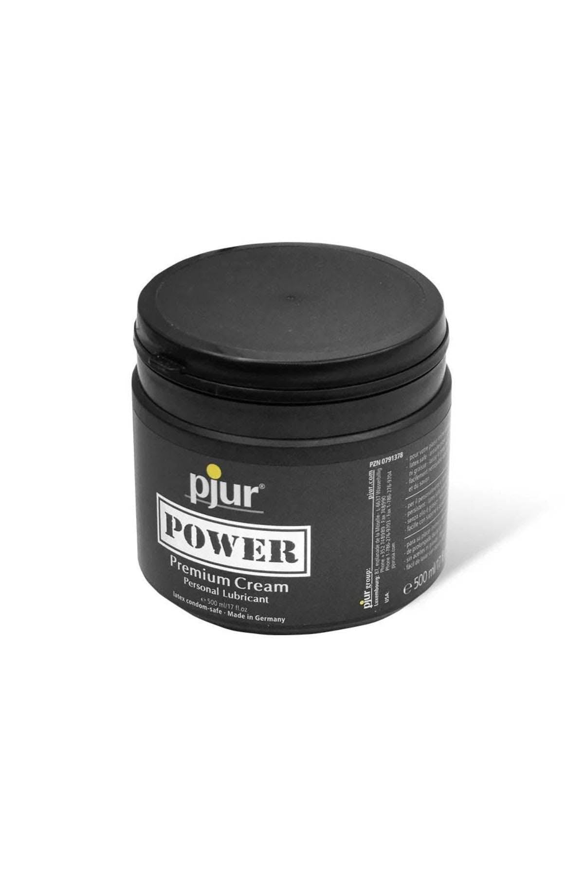 Pjur Power Premium Cream 150 ml thick lubricant for large toys or anal sex