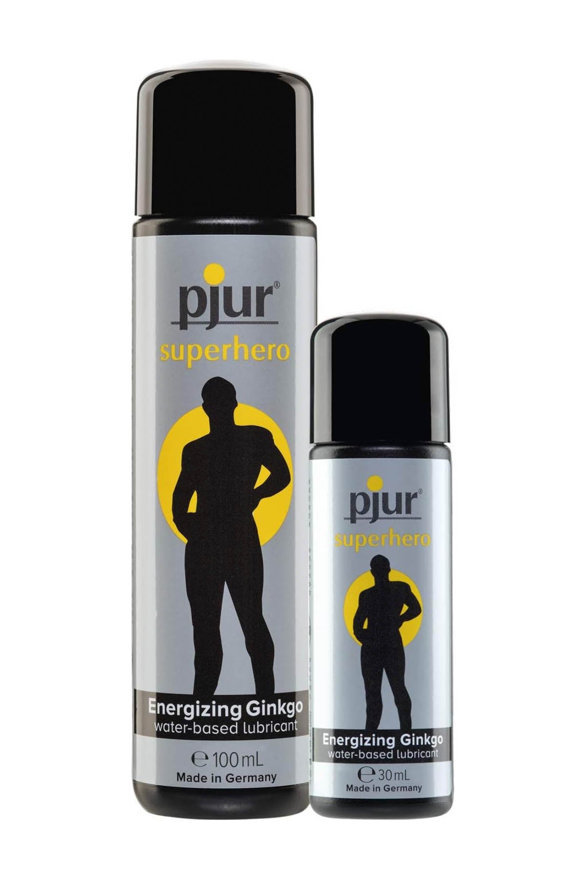 Pjur Superhero Energizing desensitising lubricant for men to enhance stamina