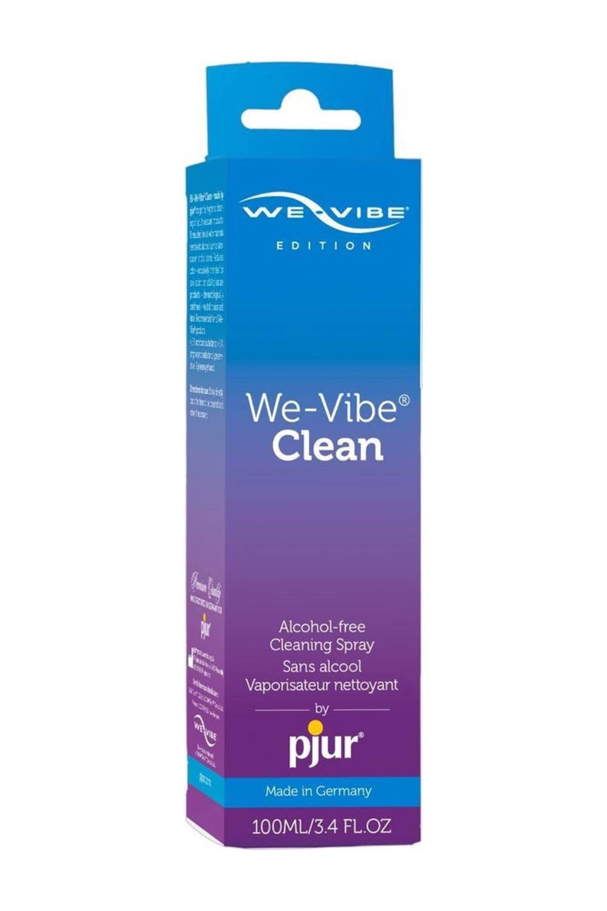 Pjur We Vibe Clean 100 ml alcohol free sex toy cleaner