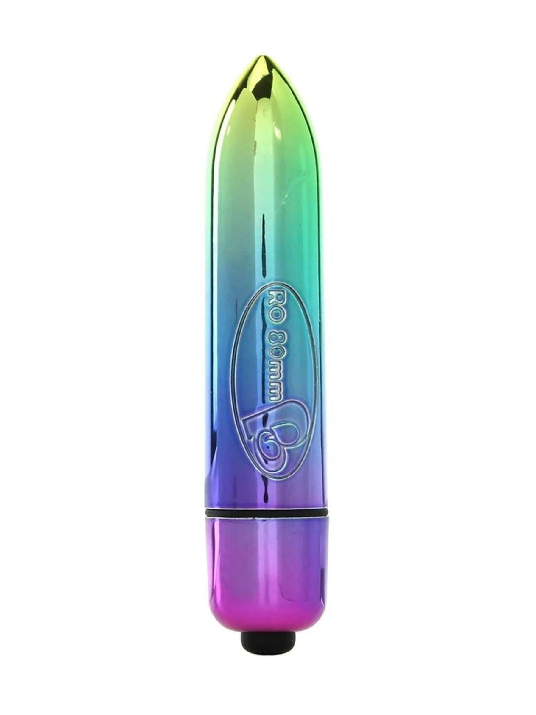Rocks Off RO-80mm 7 Speed Bullet Vibrator - Rainbow