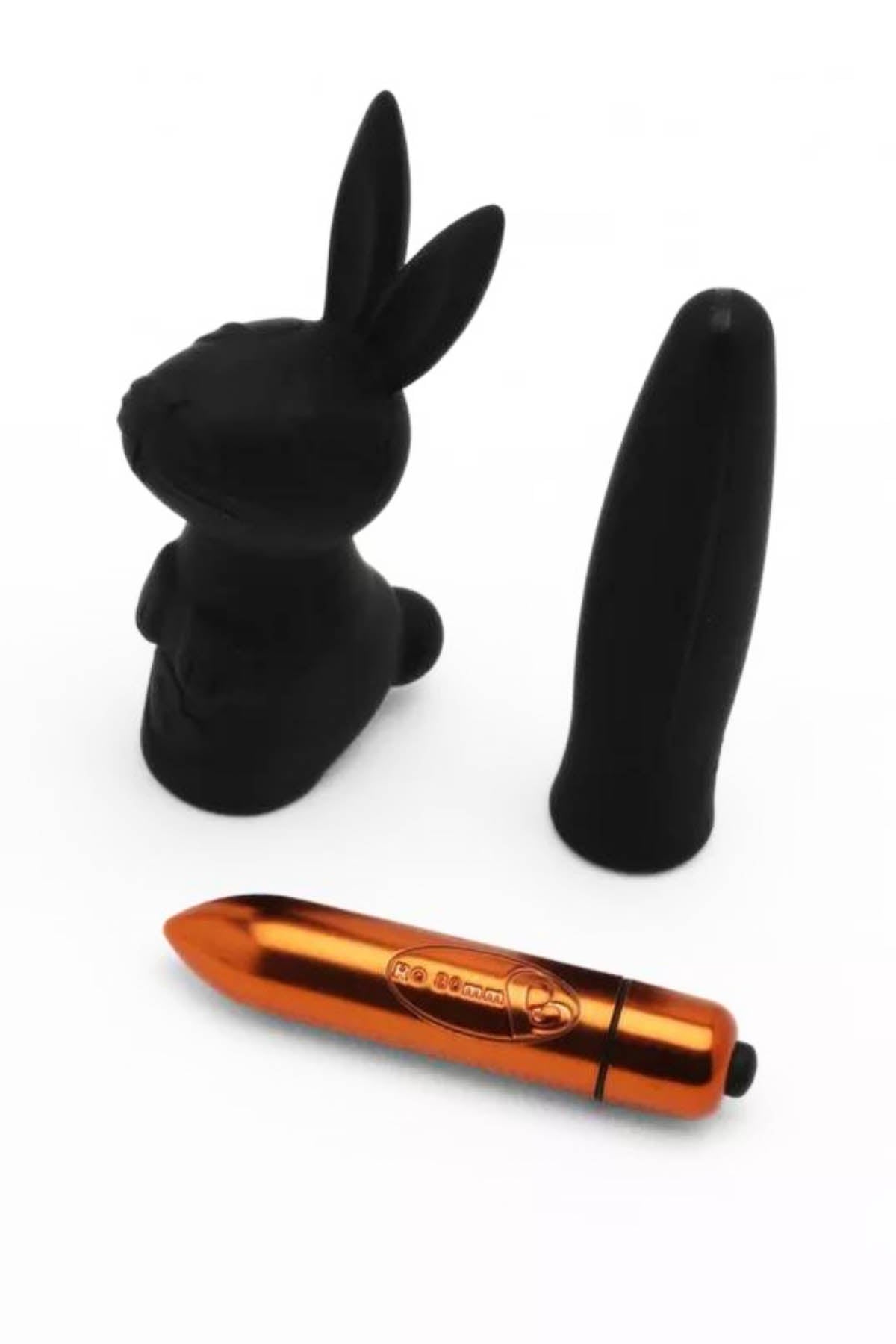 Rocks Off Silhouette - Dark Desires Vibrator Kit