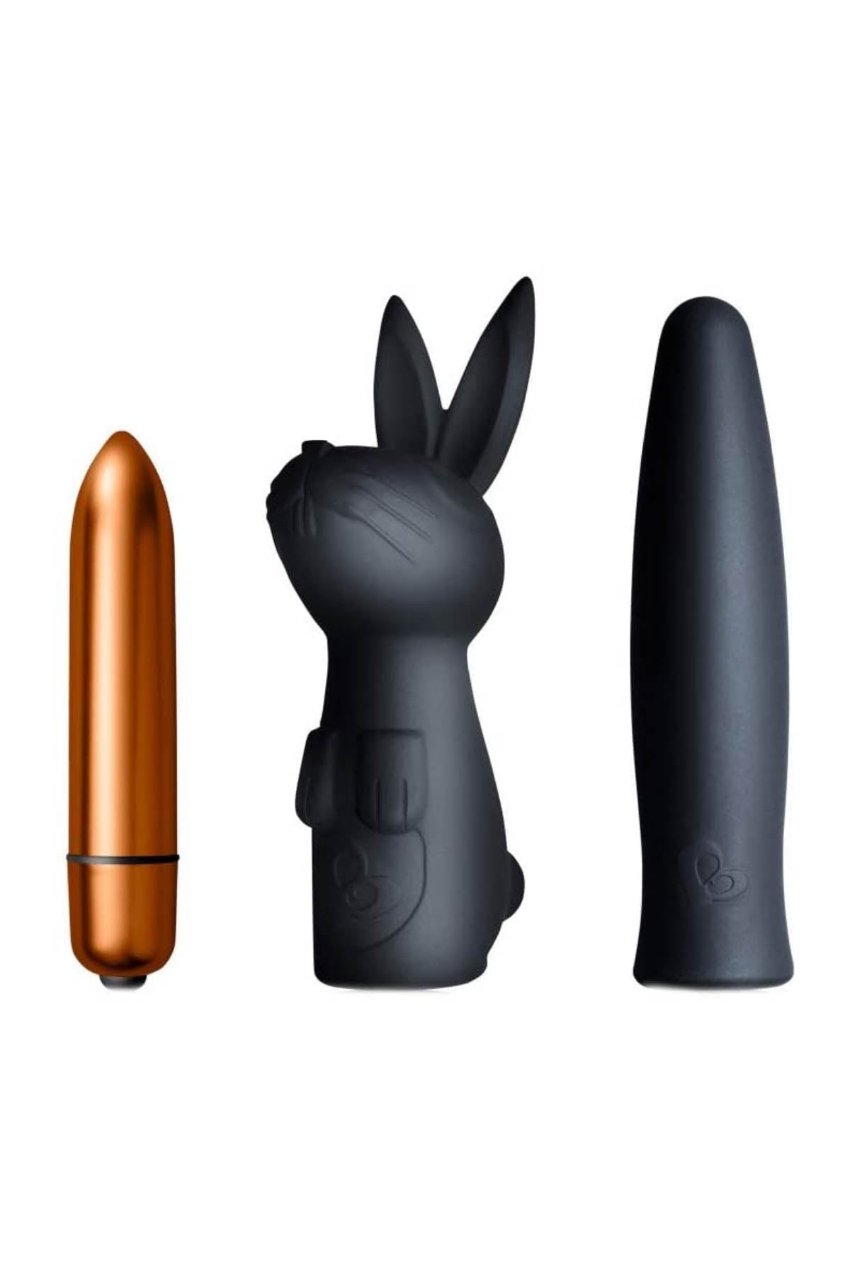 Rocks Off Silhouette - Dark Desires Vibrator Kit