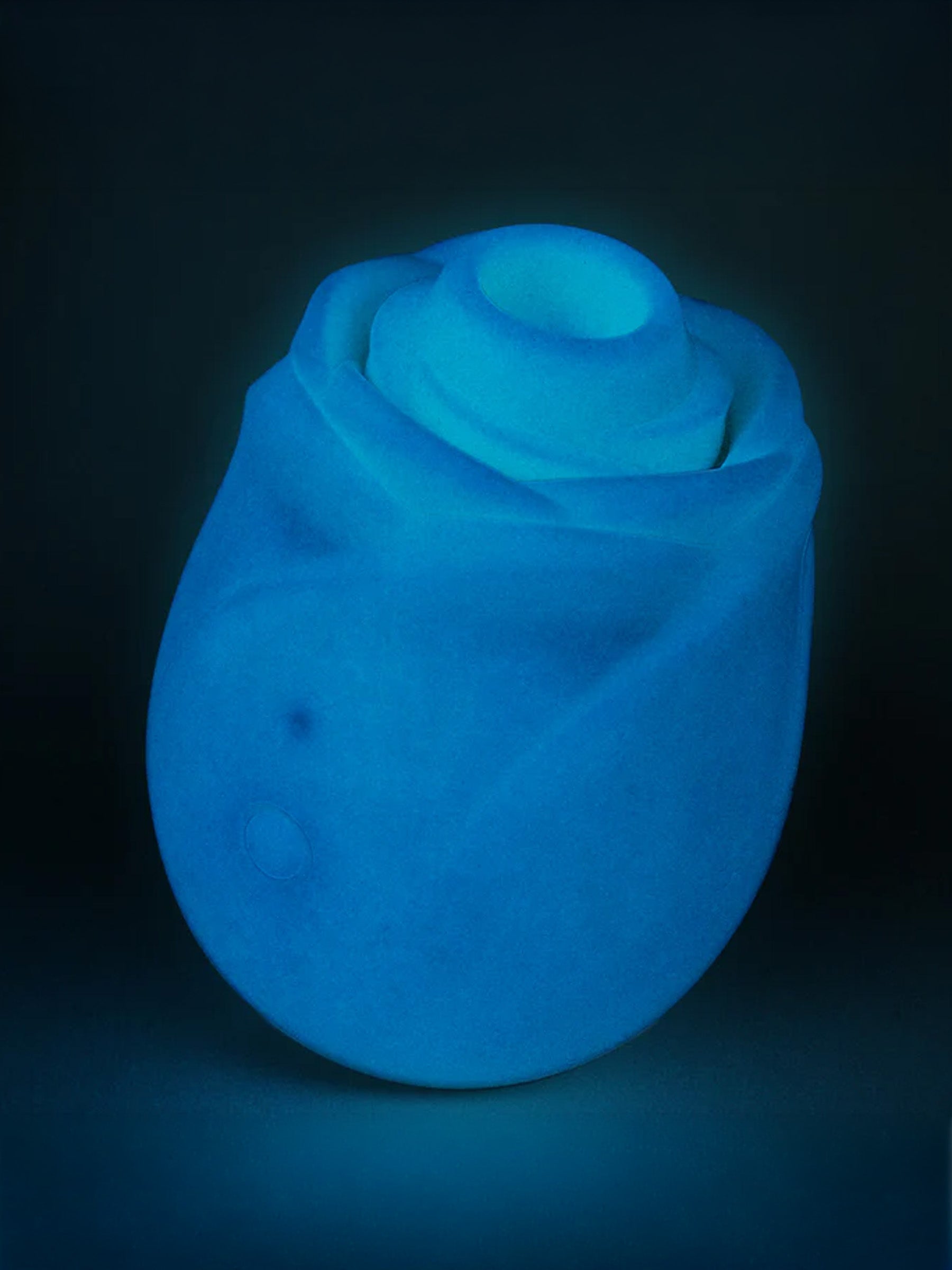 Romp Rose Air Clitoral Stimulator - Glow-in-the-Dark