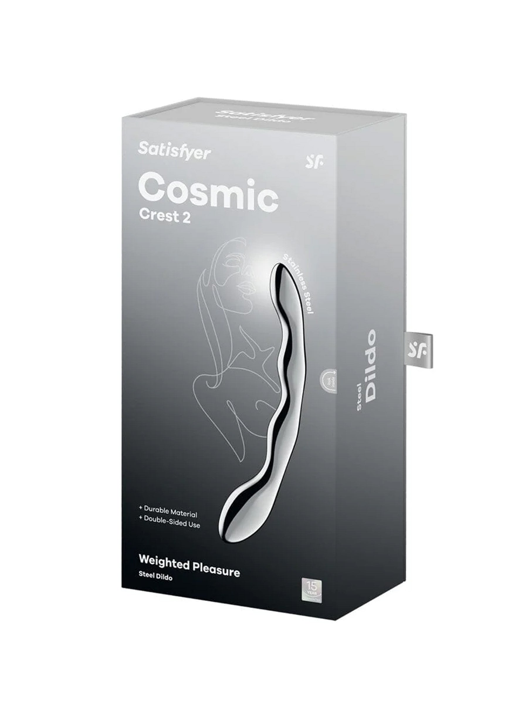 Satisfyer Cosmic Crest 2 - Metal Dildo Wave Shaped