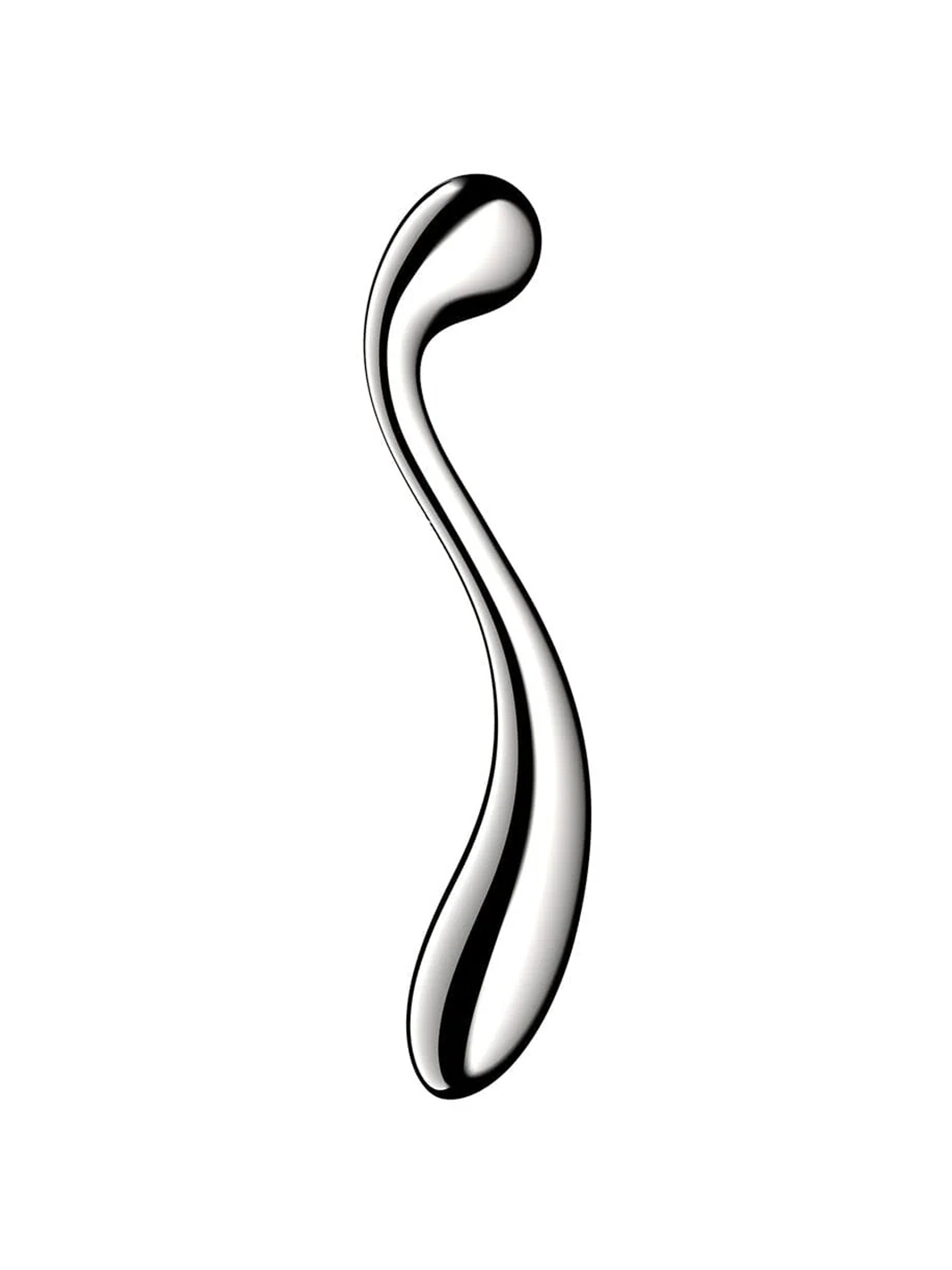 Satisfyer Star Force 4 Stainless Steel Dildo Weighted Curved Shape