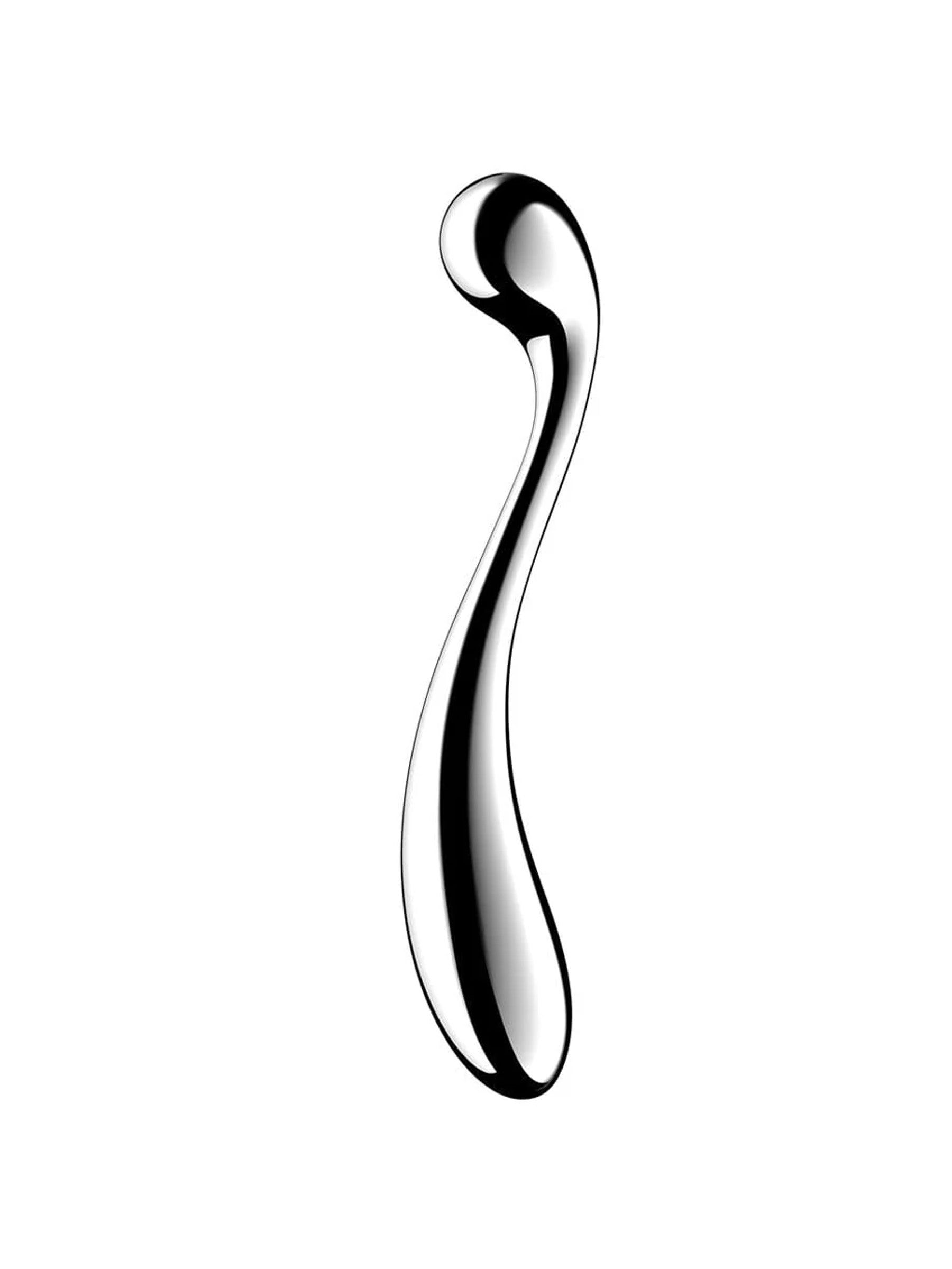 Satisfyer Star Force 4 Stainless Steel Dildo Weighted Curved Shape