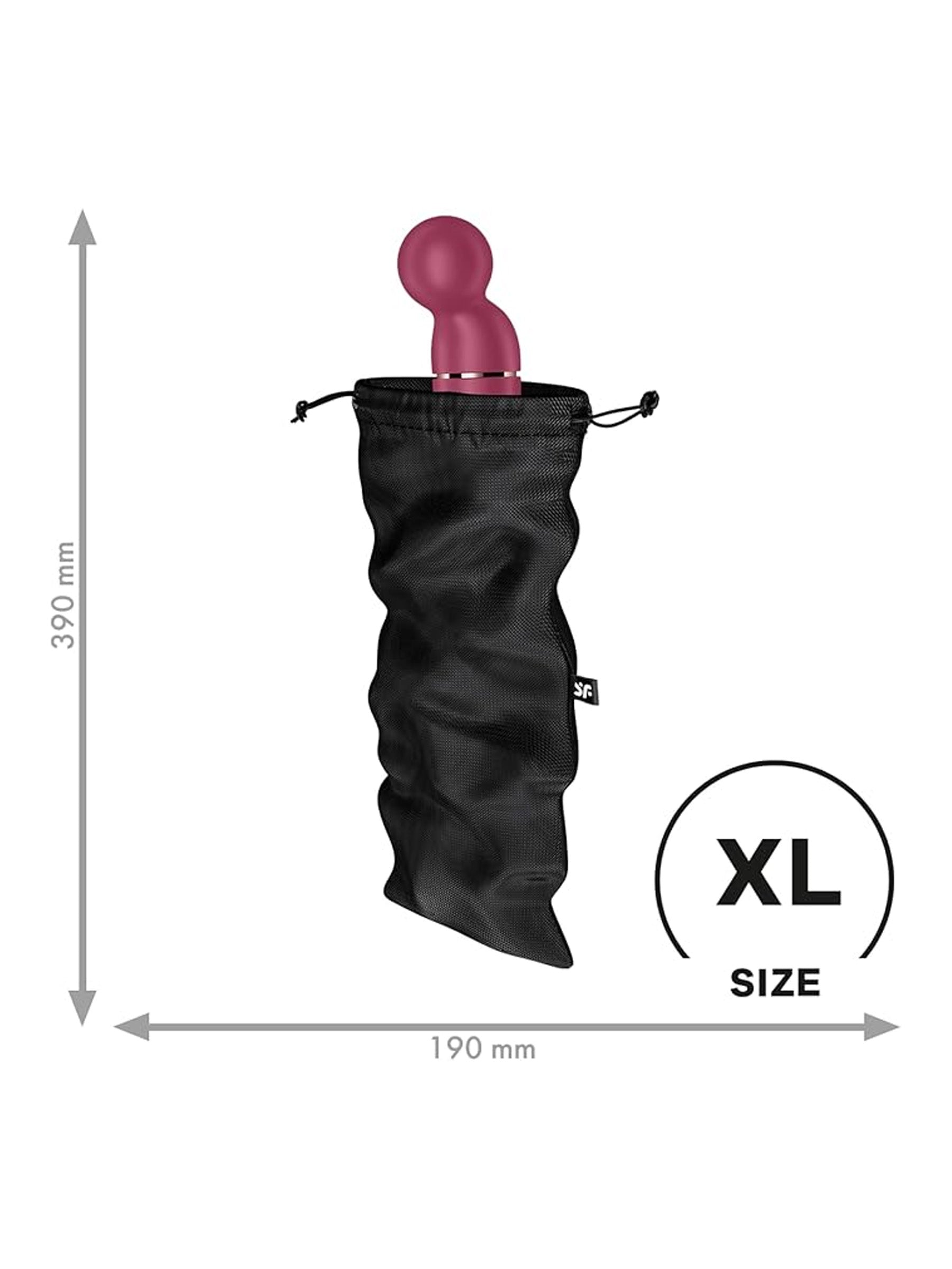 Satisfyer Treasure Sex Toy Bag Size XLarge in Black