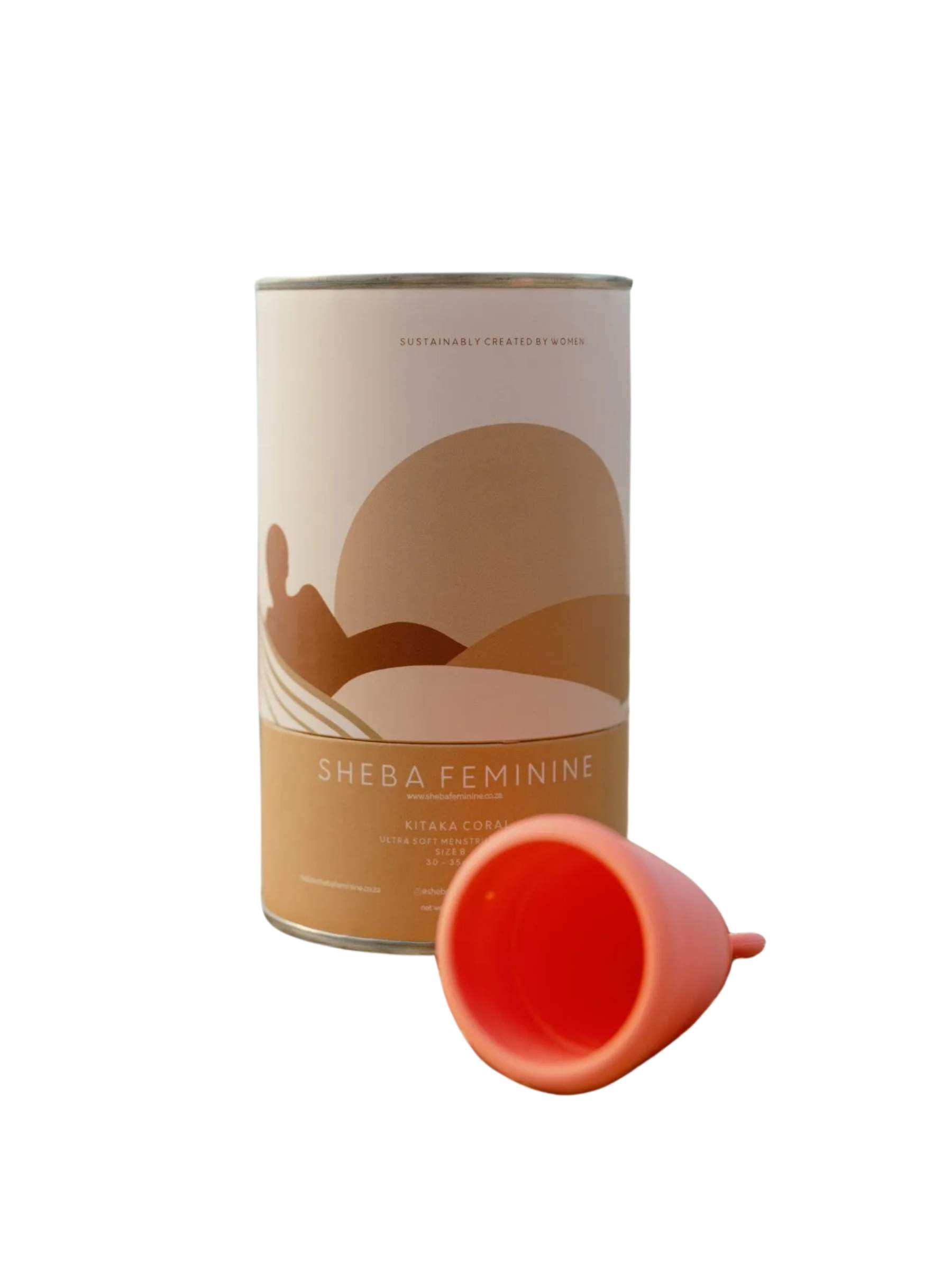 Sheba Feminine Kitaka Coral- B Menstrual Cup