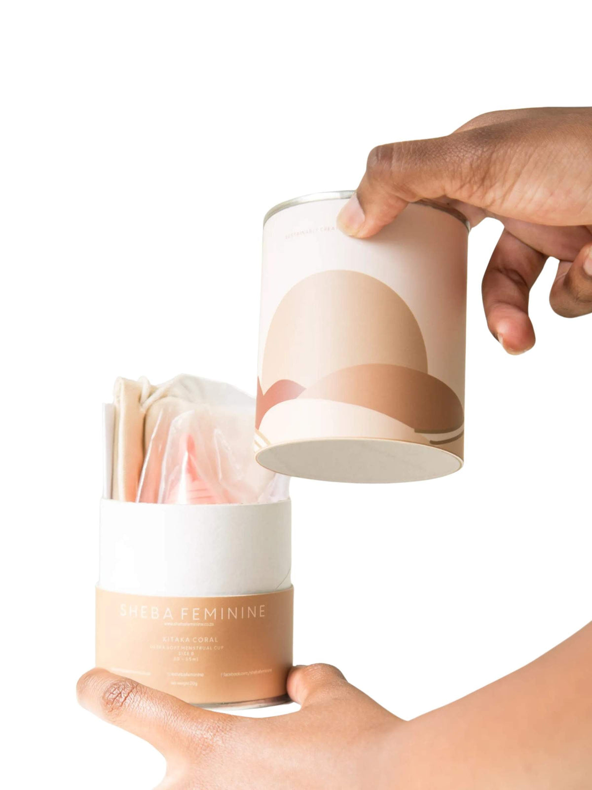 Sheba Feminine Kitaka Coral- B Menstrual Cup