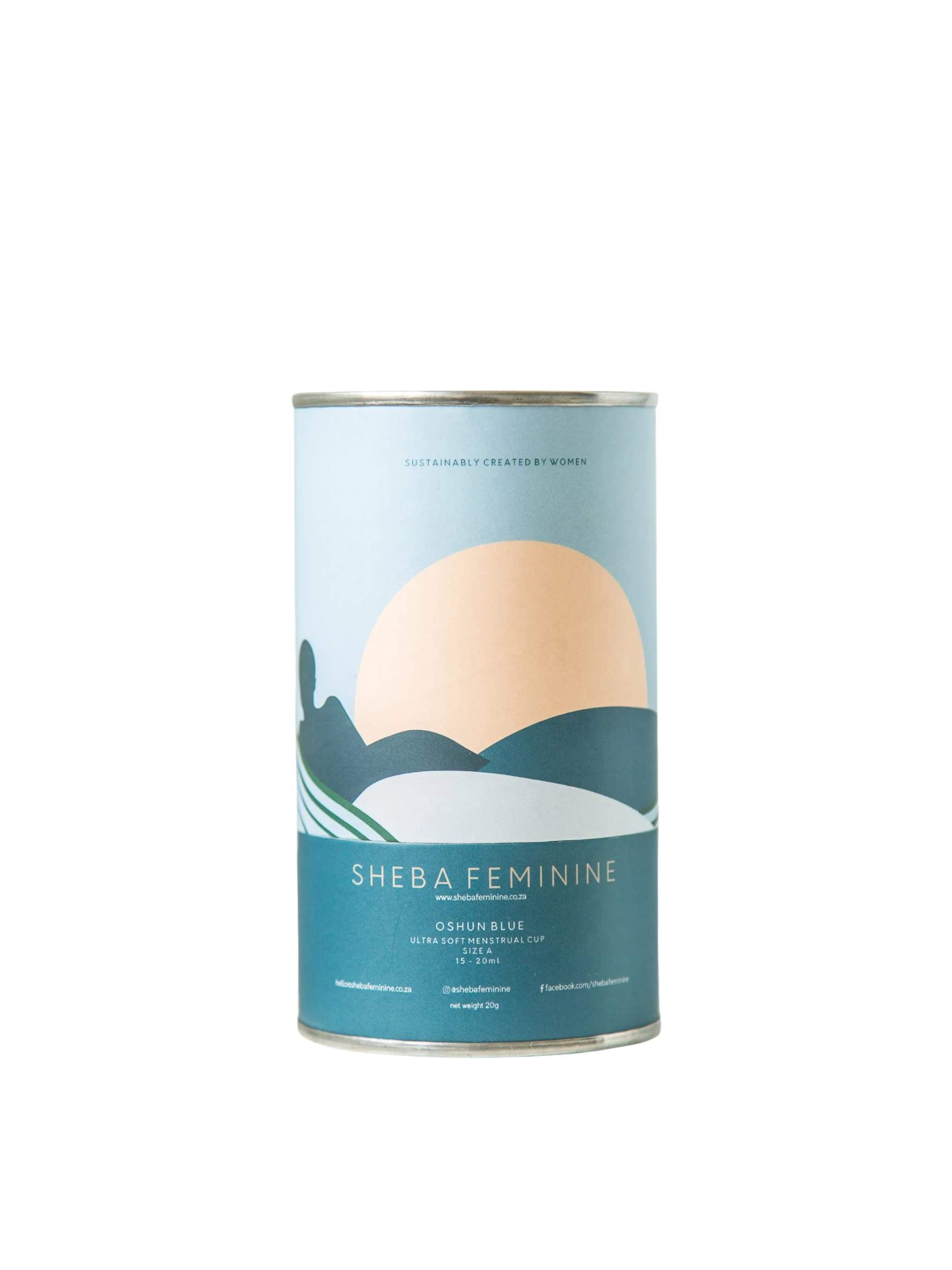 Sheba Feminine Oshun Blue - A Menstrual Cup
