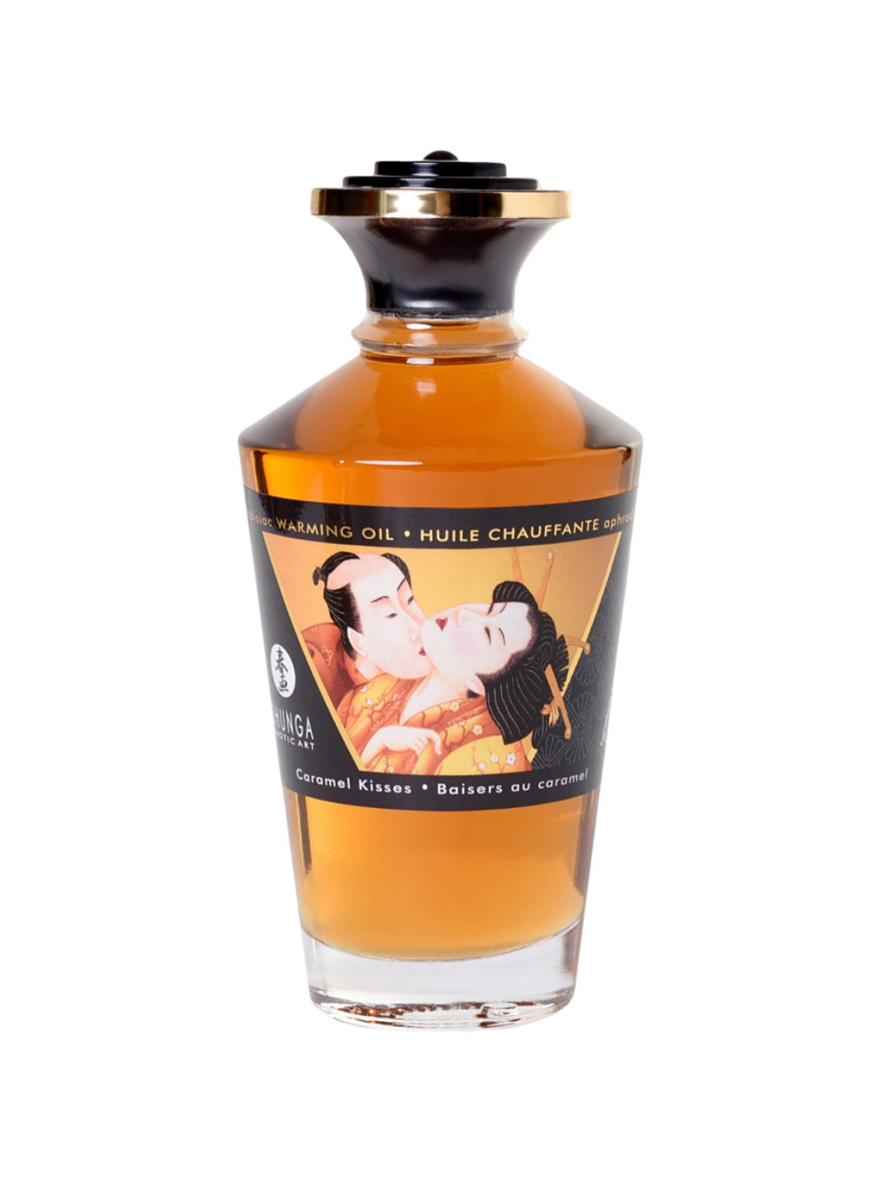 Shunga Intimate Kisses Edible Massage Oil - Caramel - 100ml