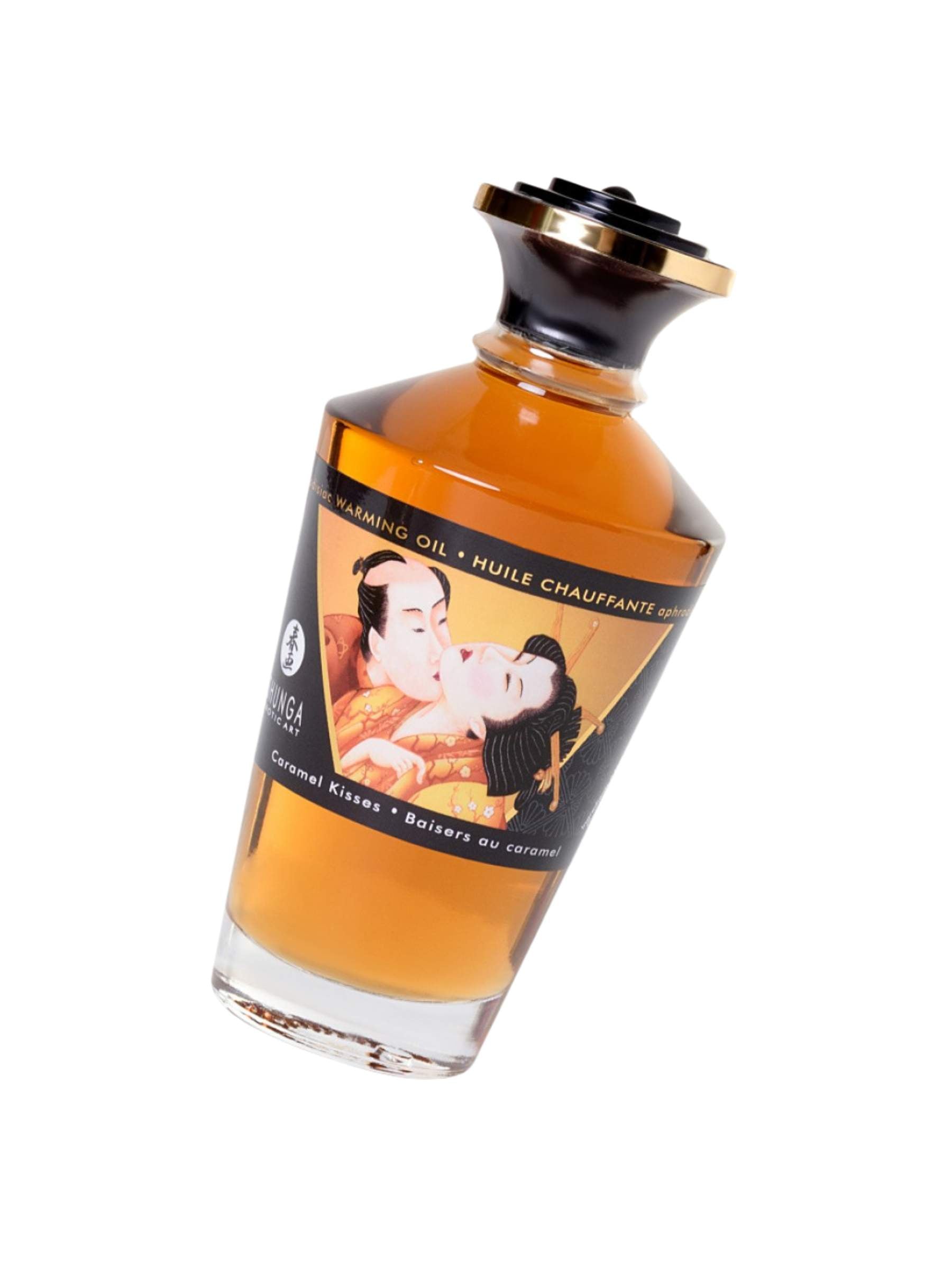 Shunga Intimate Kisses Edible Massage Oil - Caramel - 100ml