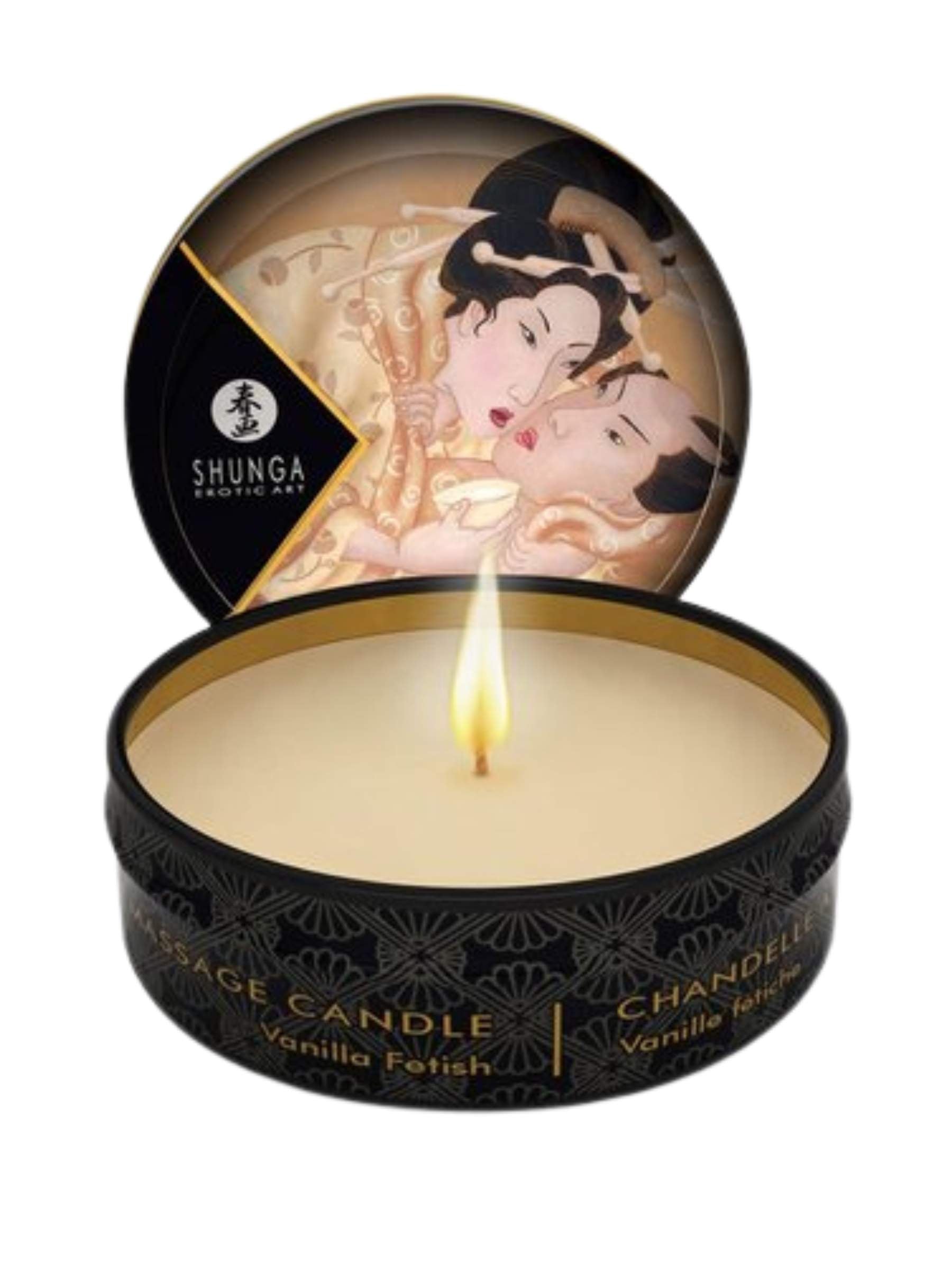 Shunga Massage Candles - 6 Piece - 30ml - Vanilla