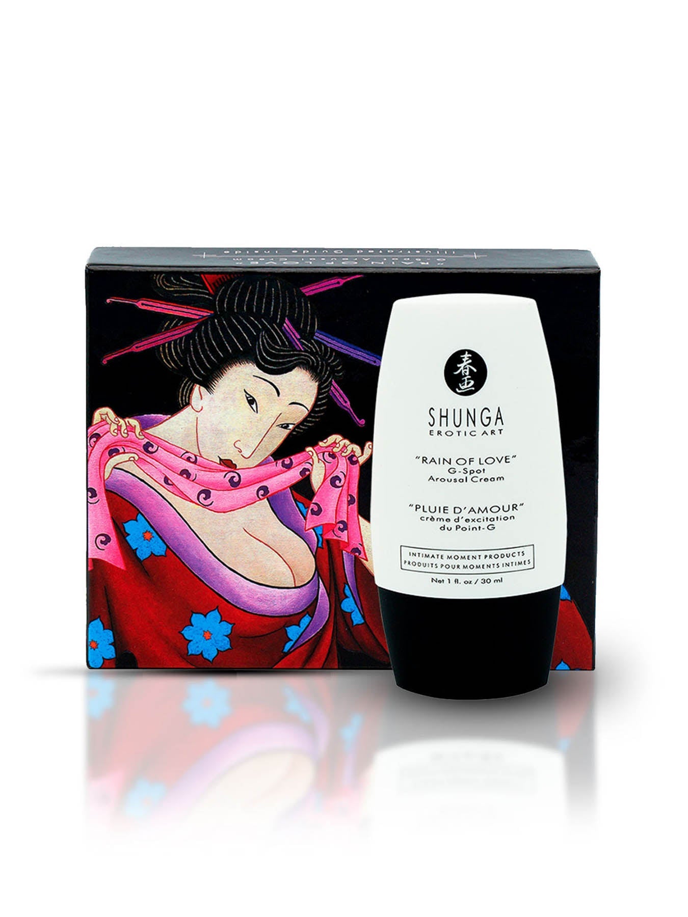 Shunga Rain of Love G spot arousal cream with guide for locating g spot