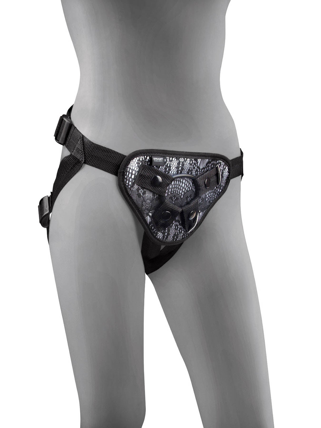 Steamy Shades classic cushioned harness dildo compatible strap on harness