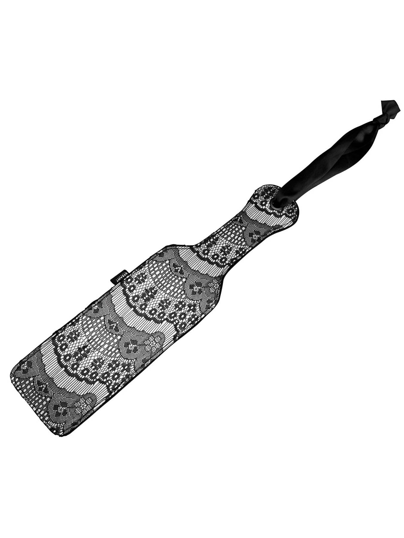 Steamy Shades luxury paddle with padded side and lace side for elegant spanking