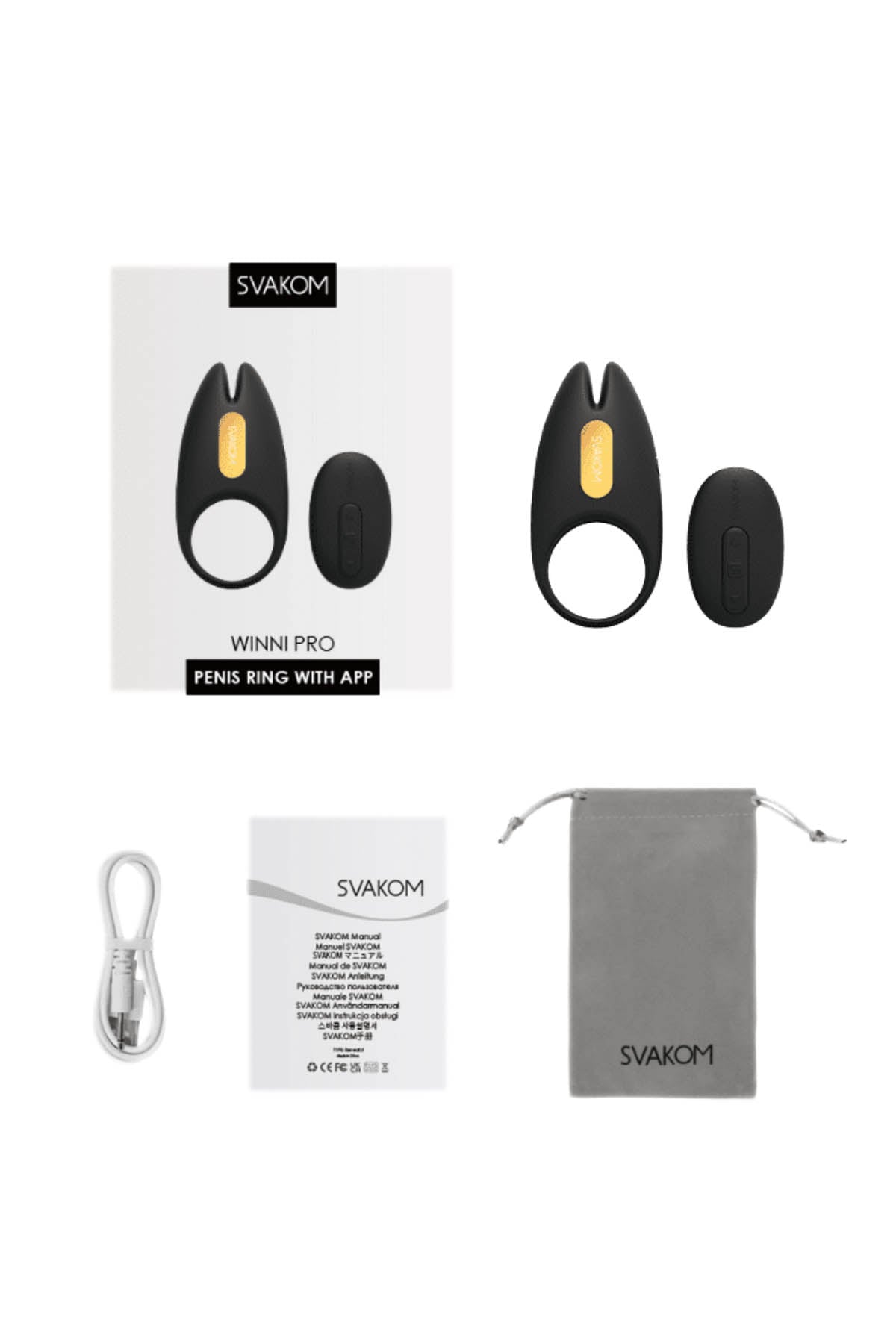 Svakom Winni 2 - Vibrating Cock Ring