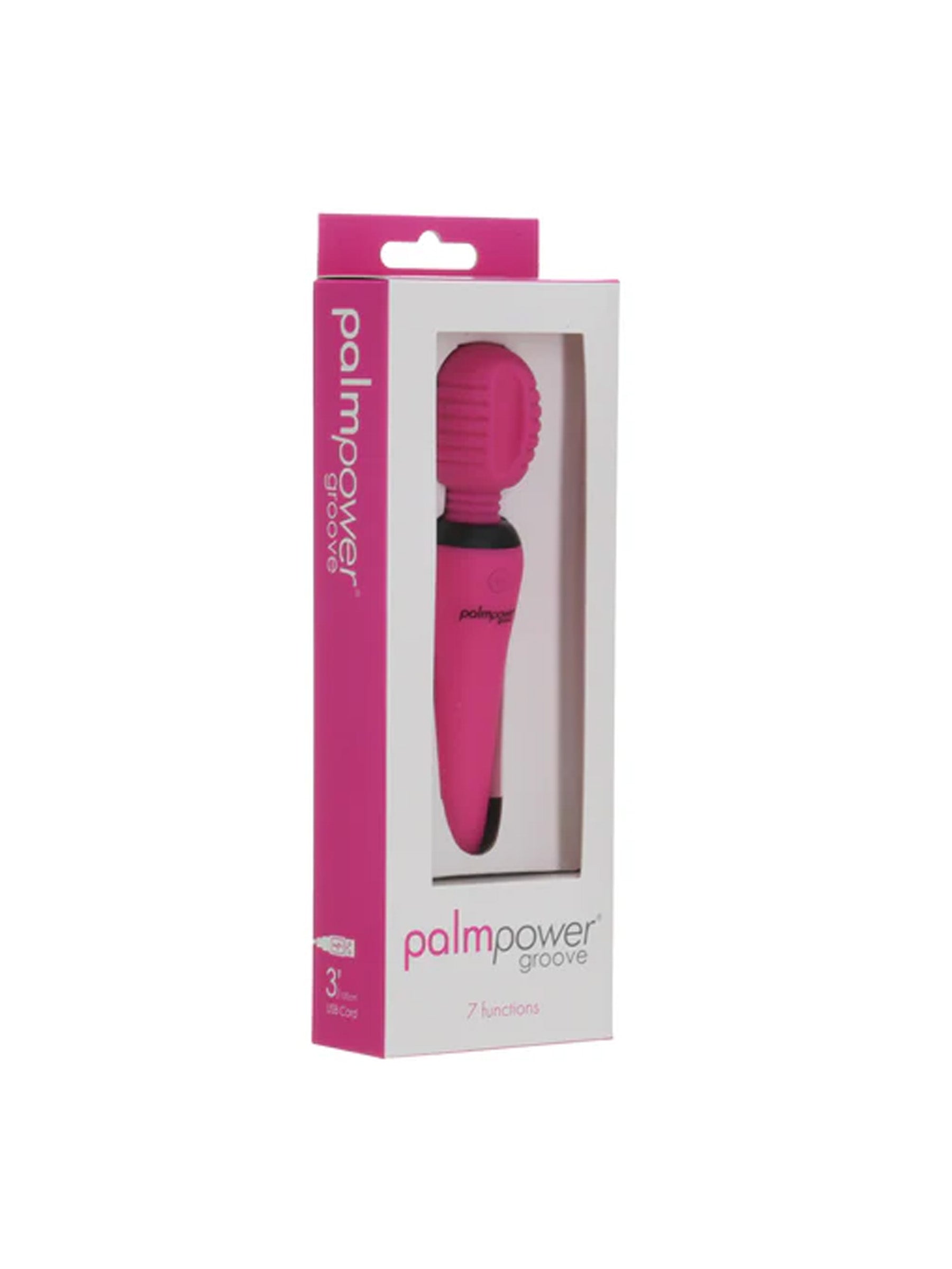 Swan Palm Power Groove Mini Wand - Fuchsia