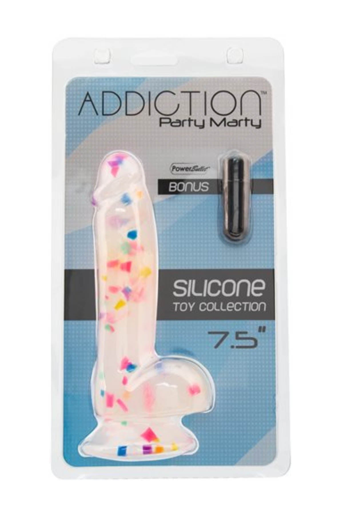 Swan Party Marty - Confetti Dildo