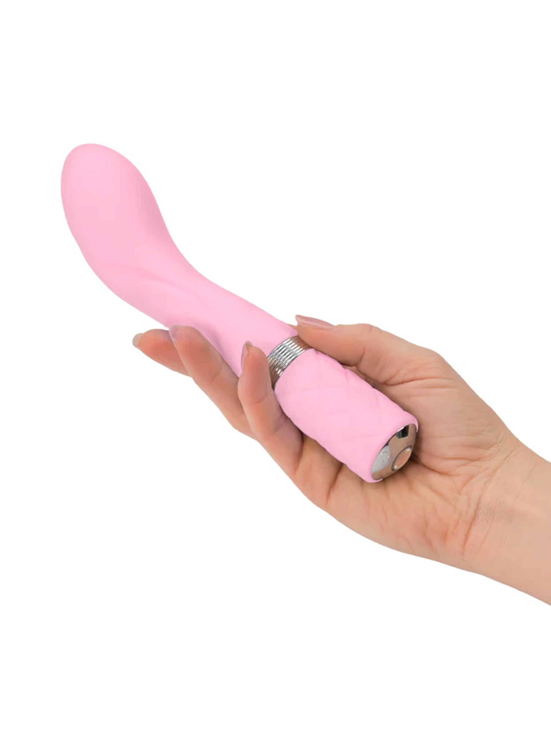 Swan Pillow Talk Sassy Swarovski - G-Spot Vibrator pink
