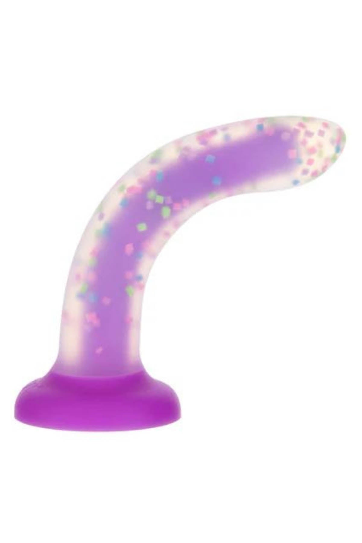 Swan Rave Confetti Glow-In-The-Dark Dildo