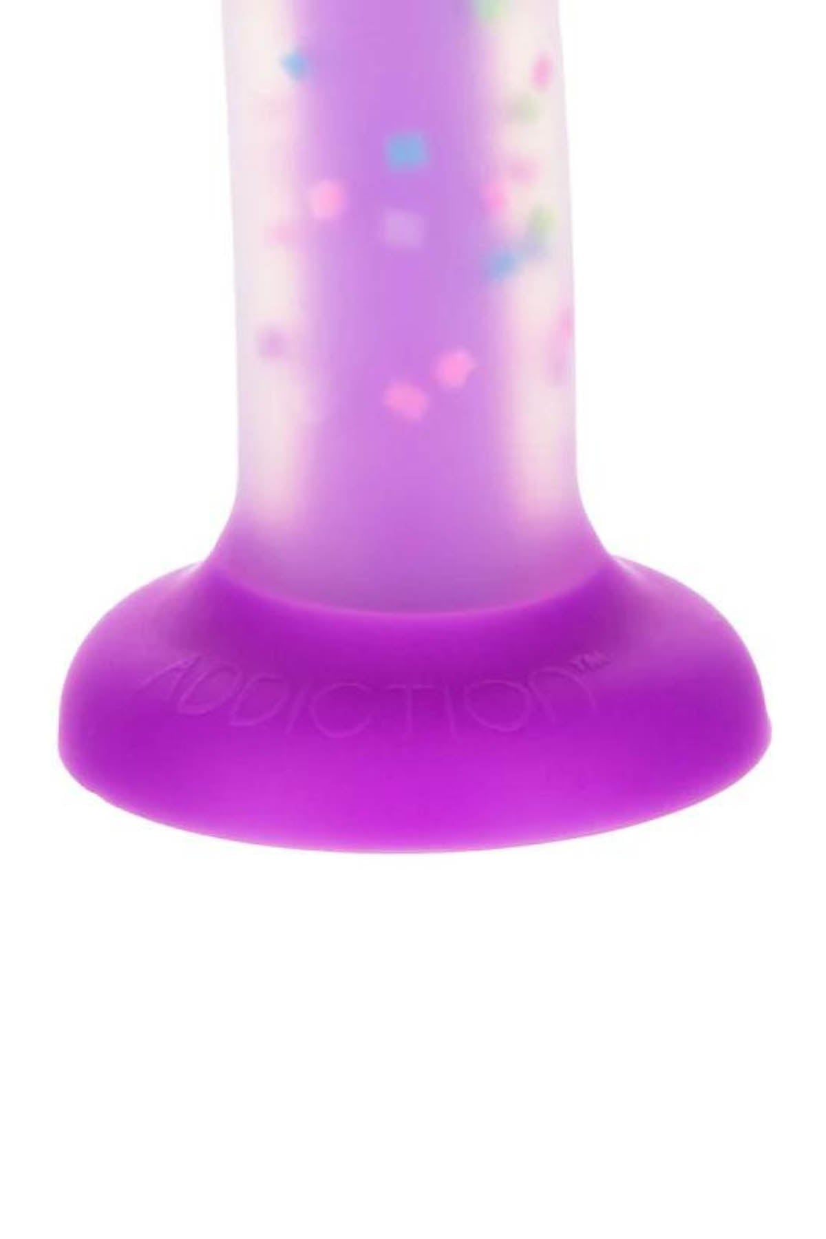 Swan Rave Confetti Glow-In-The-Dark Dildo