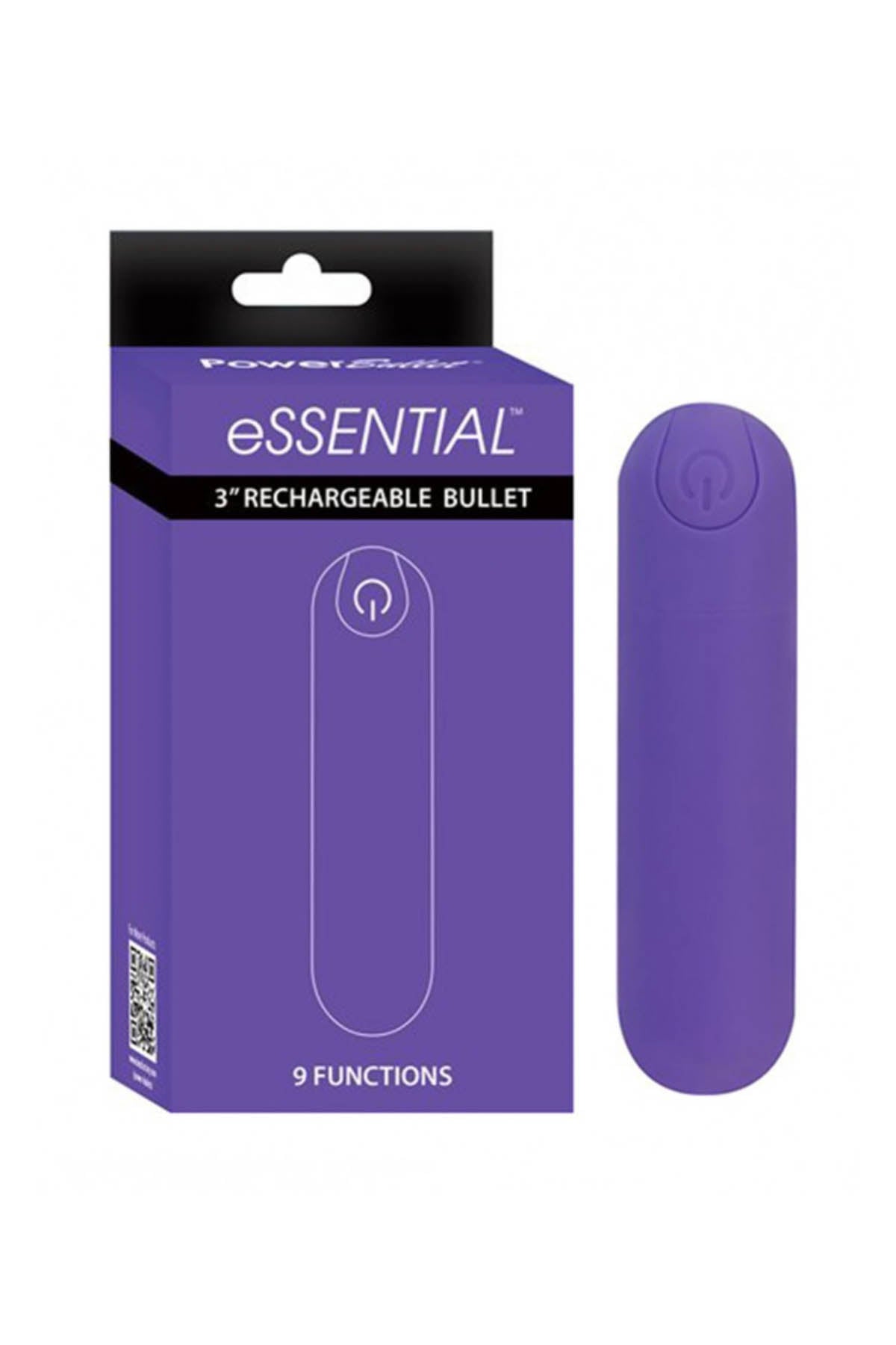 Swan Swan Essential 3" Rechargeable PowerBullet - Purple