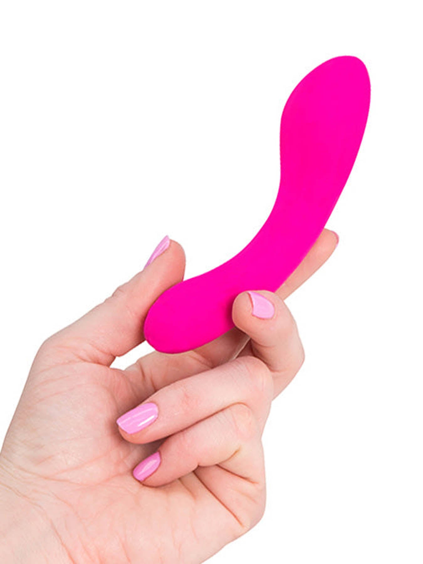 Mini Swan Wand compact clitoral massager with powerful vibrations