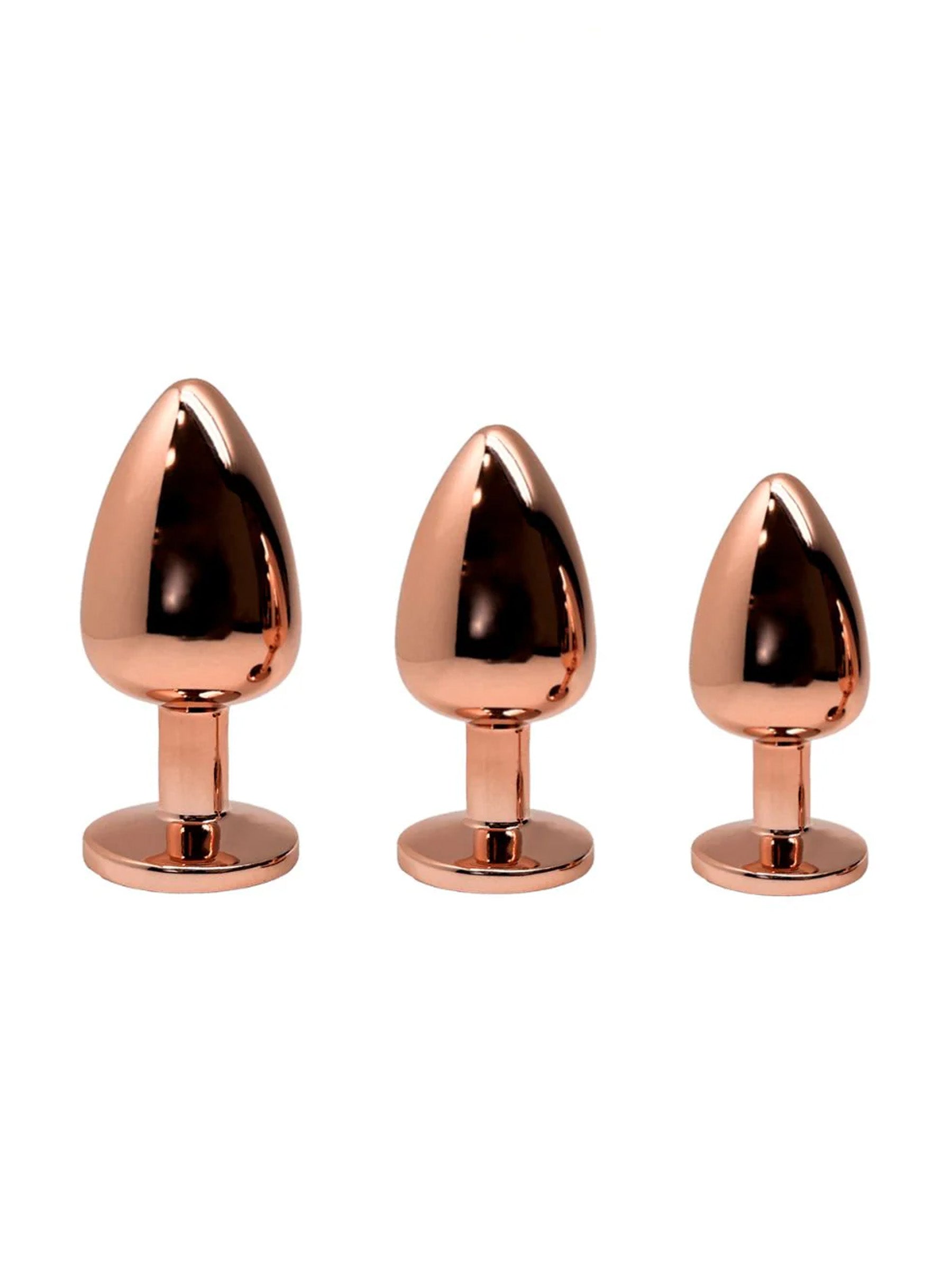 Wooomy Tralalo Metal Plug - Rose Gold Magenta Small, Medium & Large