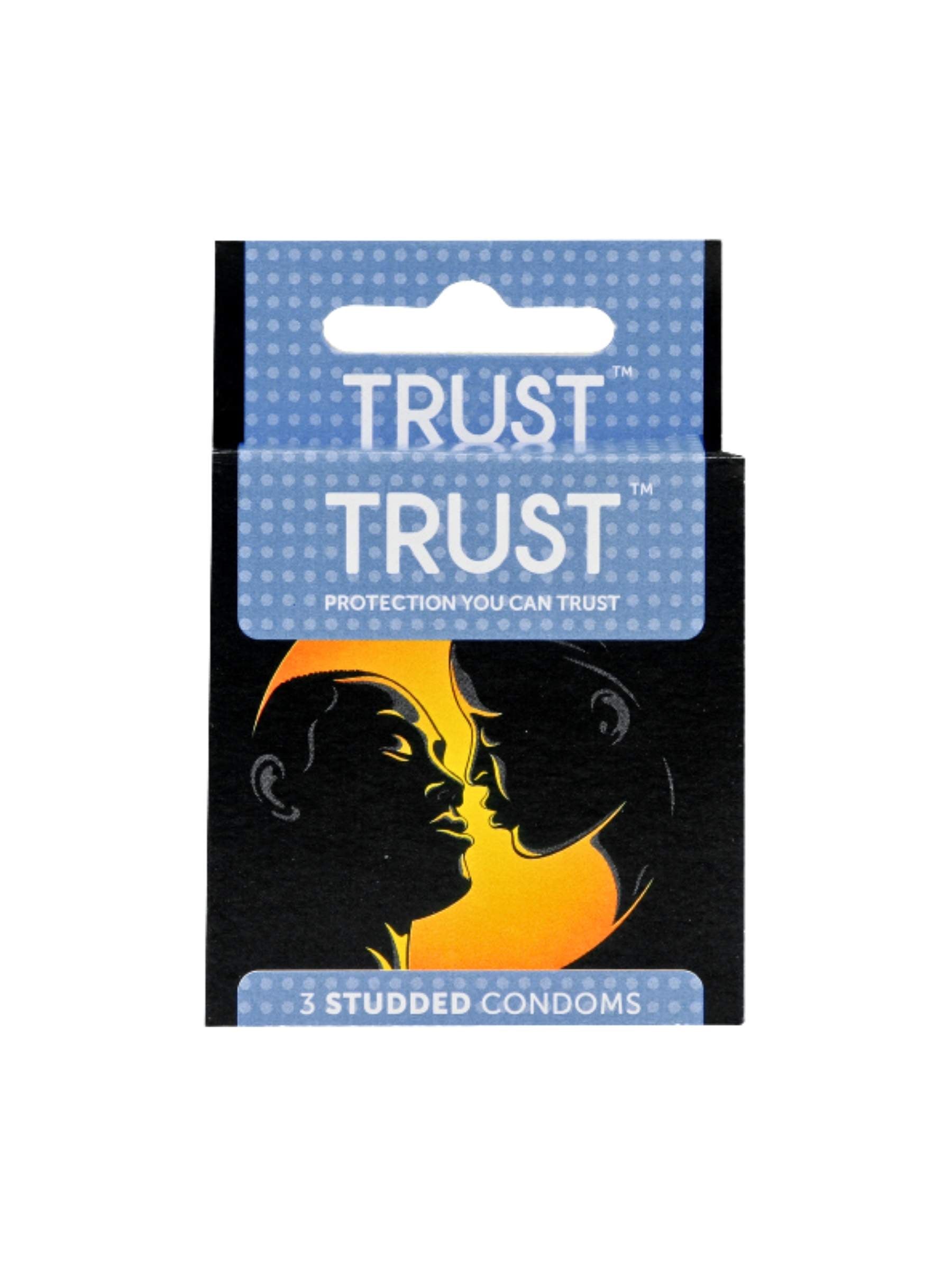 Trust Male Condoms Studded - 3 Pack